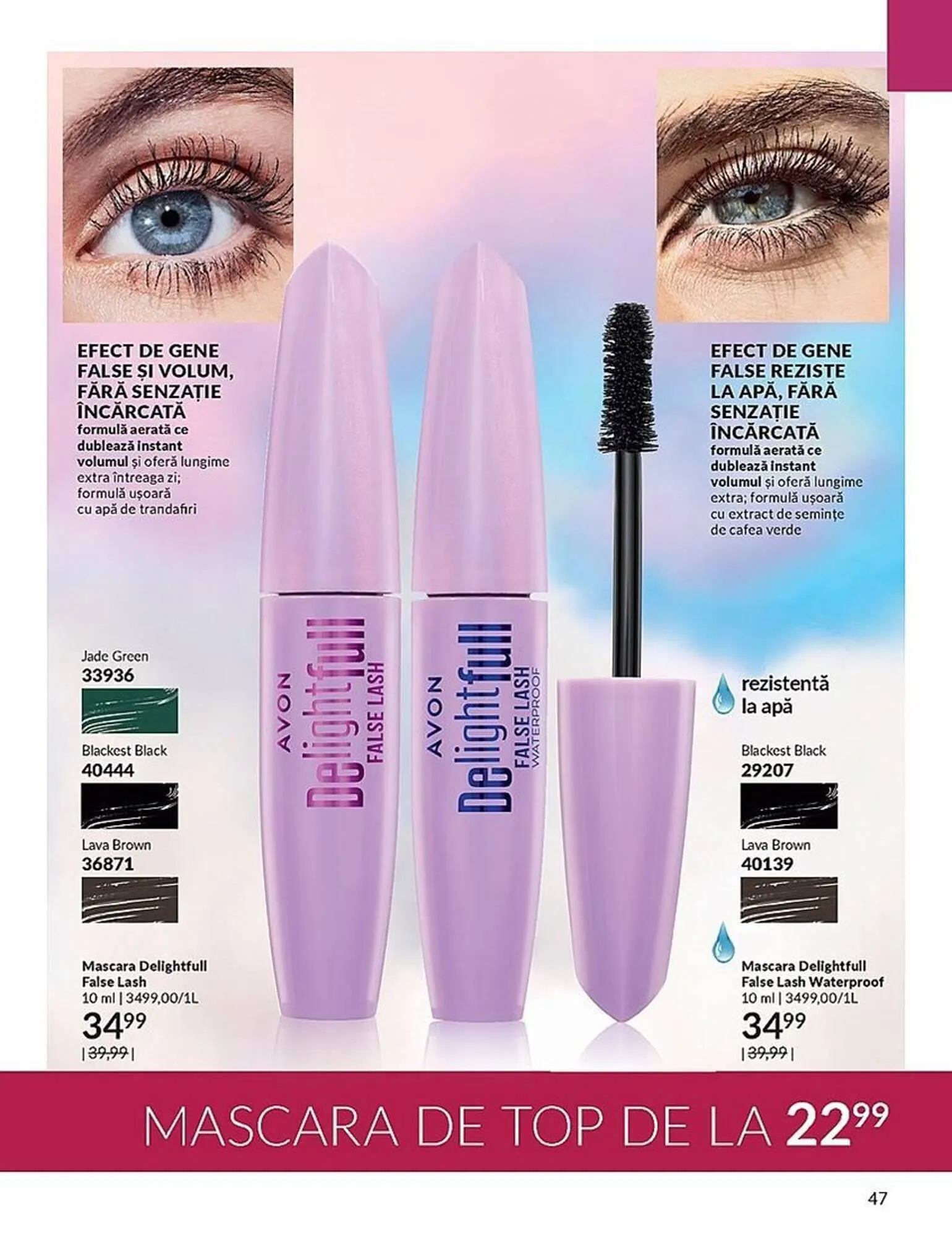 Catalog Avon catalog de la 1 septembrie până la 30 septembrie 2023 - Revista Pagina 47