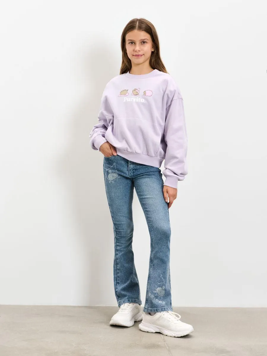 Hanorac crewneck Pusheen the Cat
