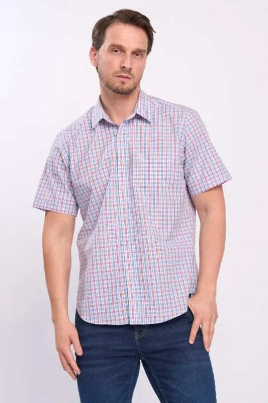 Kenvelo - Camasa cu maneca scurta barbat regular cu model