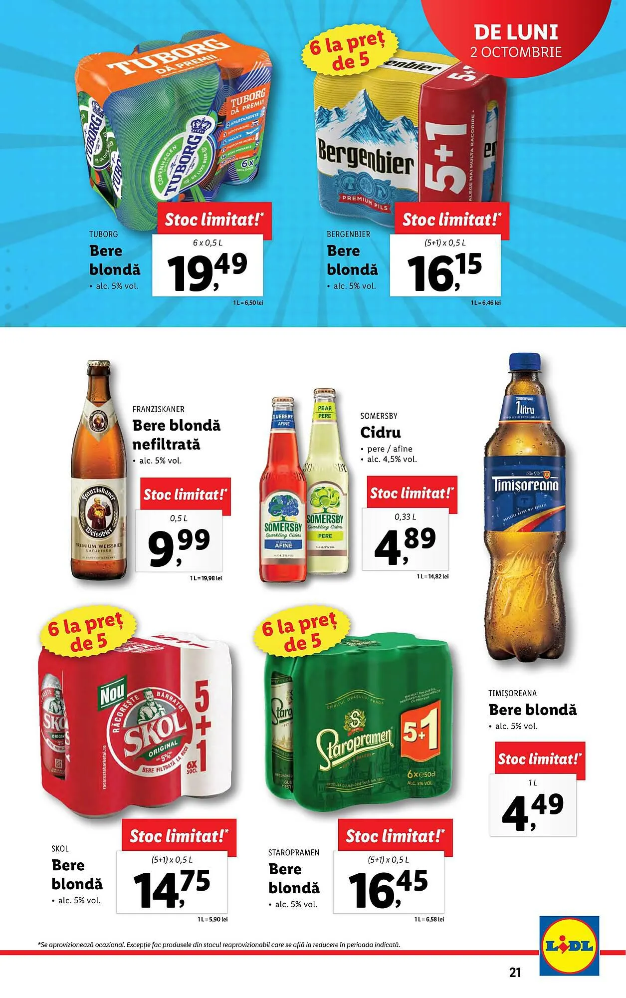 Catalog Lidl catalog de la 2 octombrie până la 8 octombrie 2023 - Revista Pagina 21