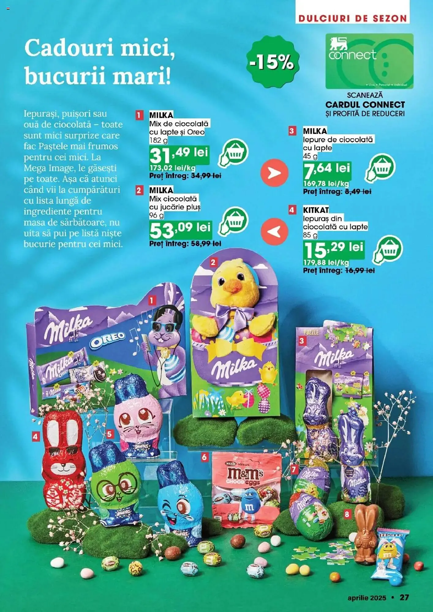 Catalog Catalog Mega Image de la 1 aprilie până la 30 aprilie 2025 - Revista Pagina 27