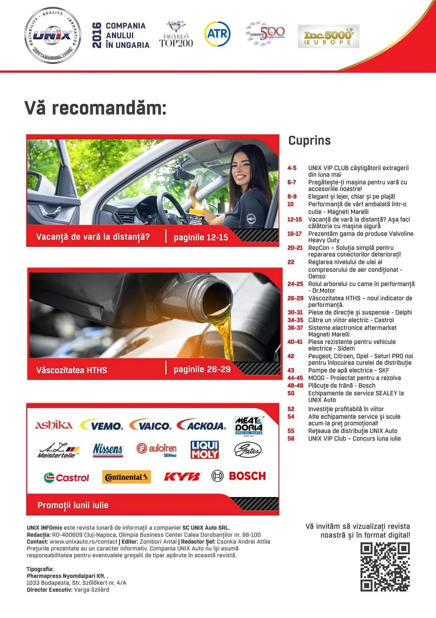 Catalog Catalog UNIX Auto de la 1 iulie până la 31 iulie 2025 - Revista Pagina 3