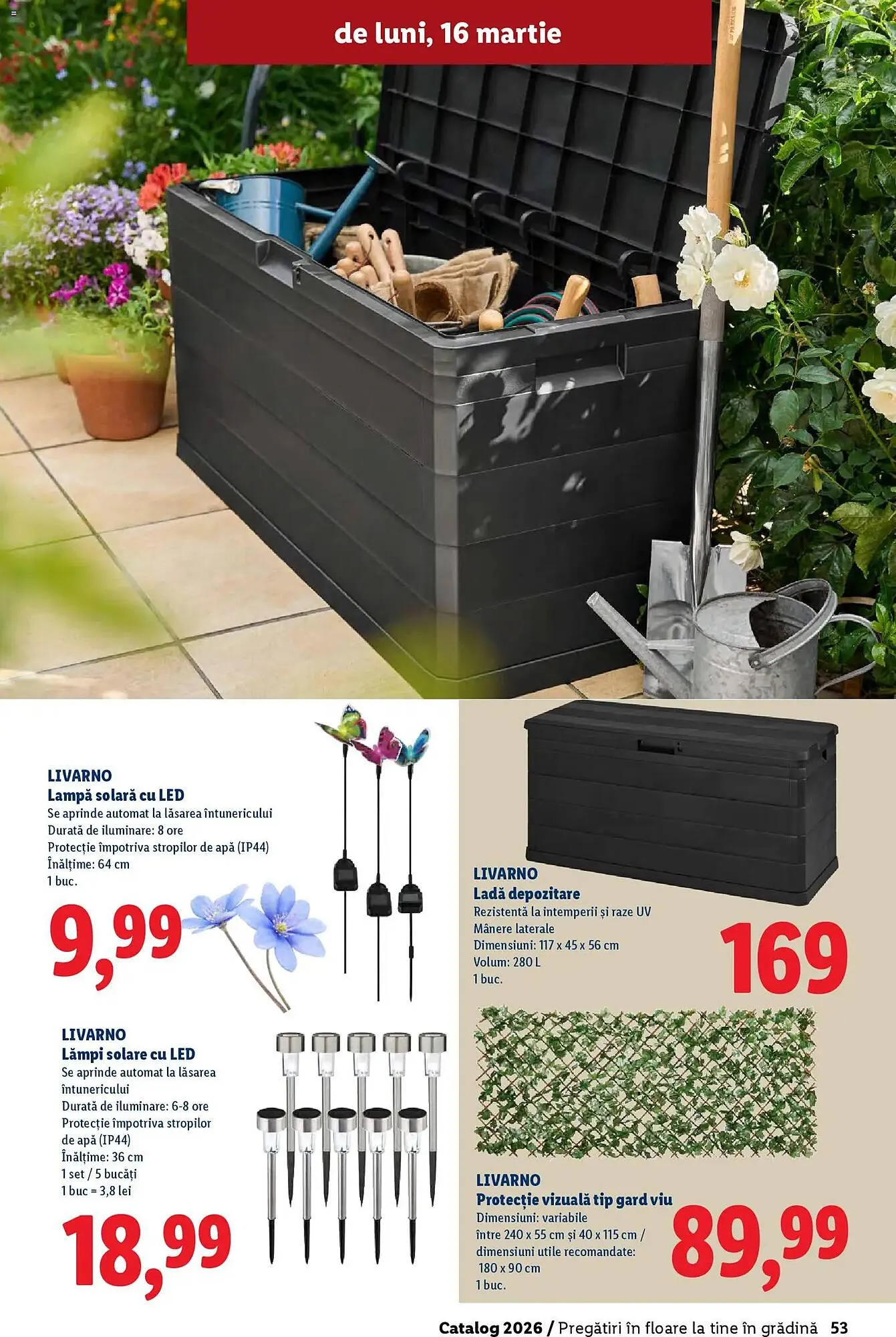 Catalog Catalog Lidl de la 18 februarie până la 5 aprilie 2026 - Revista Pagina 53