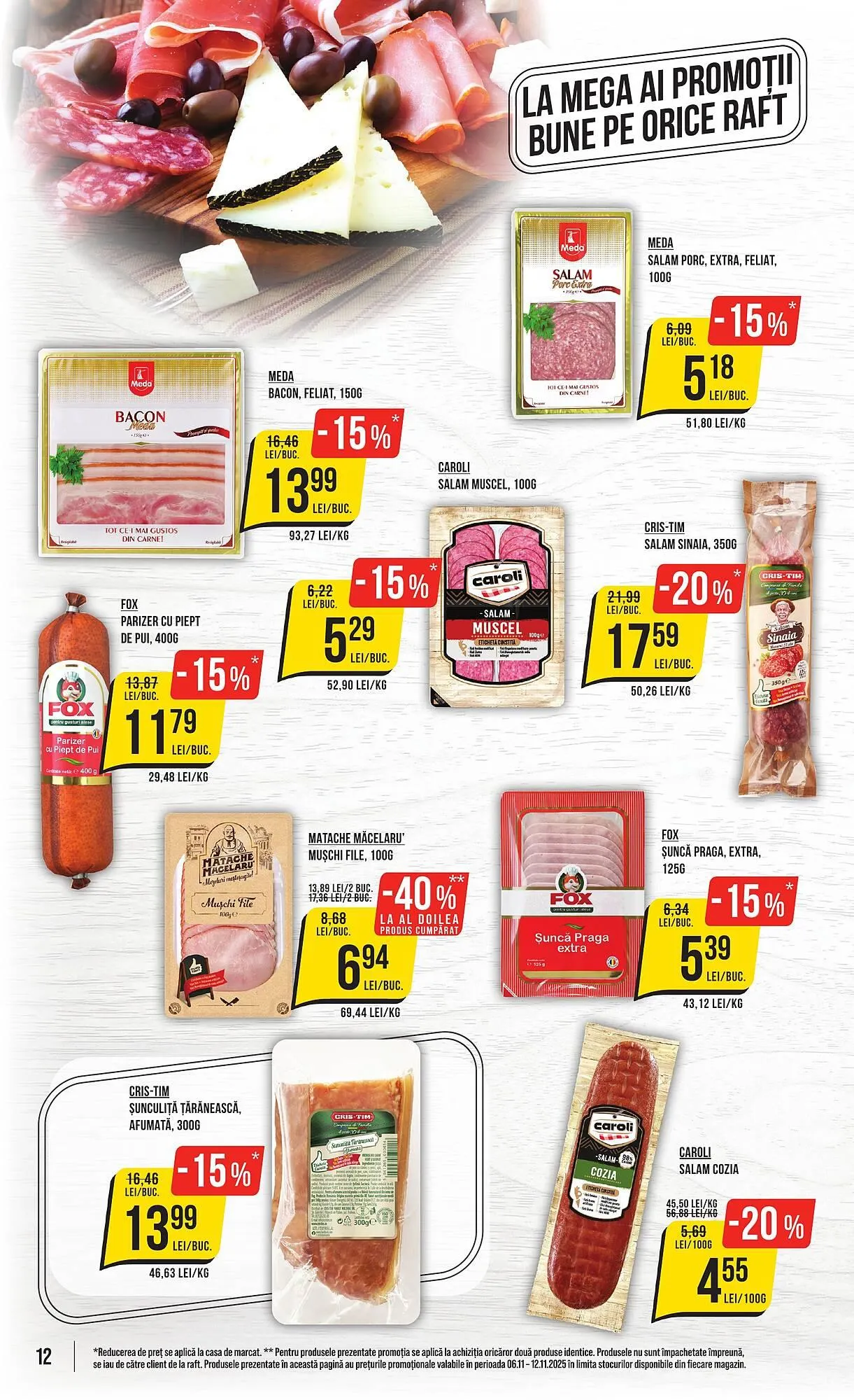 Catalog Catalog Mega Image de la 6 noiembrie până la 12 noiembrie 2025 - Revista Pagina 12