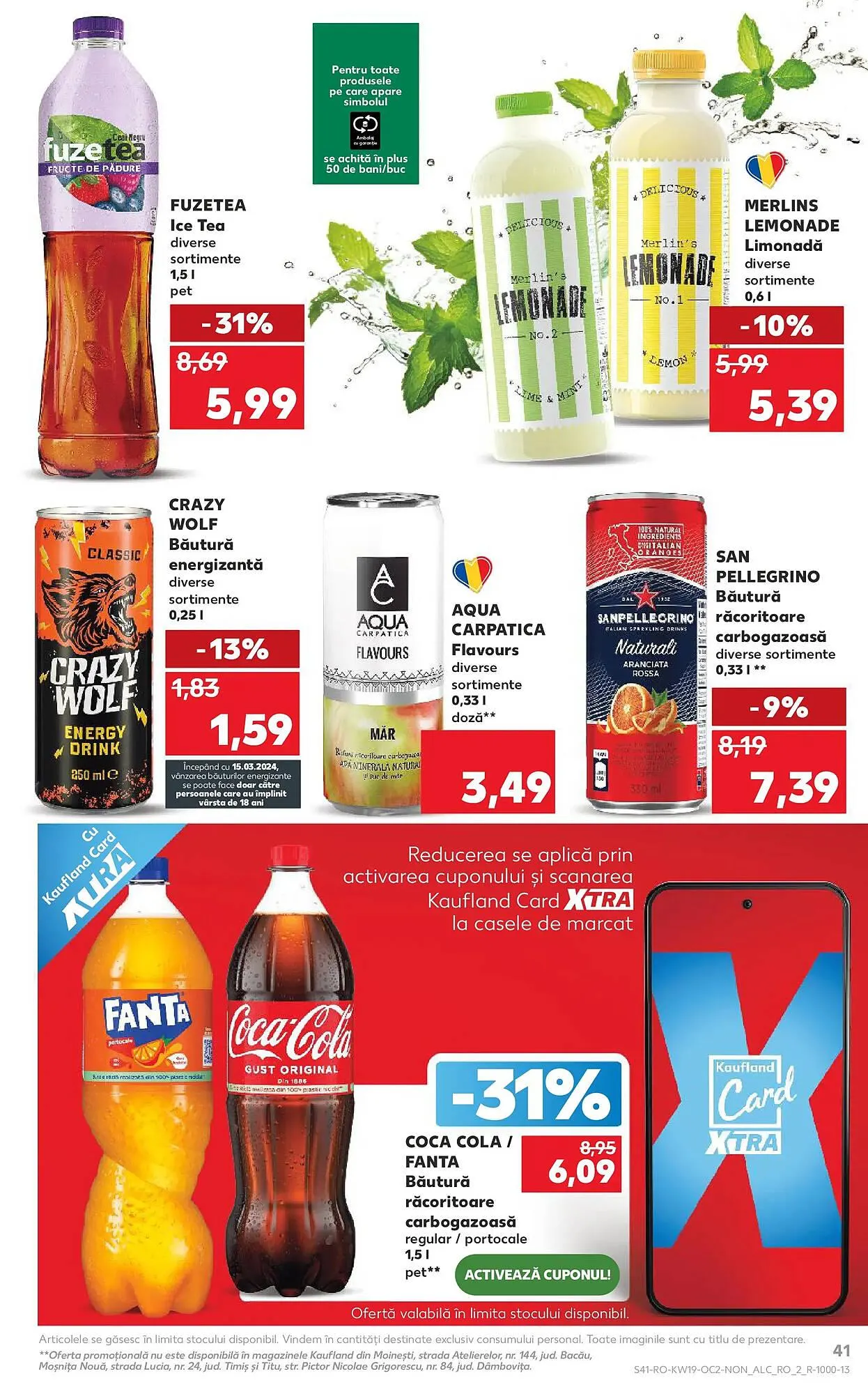 Catalog Catalog Kaufland de la 6 mai până la 12 mai 2026 - Revista Pagina 41