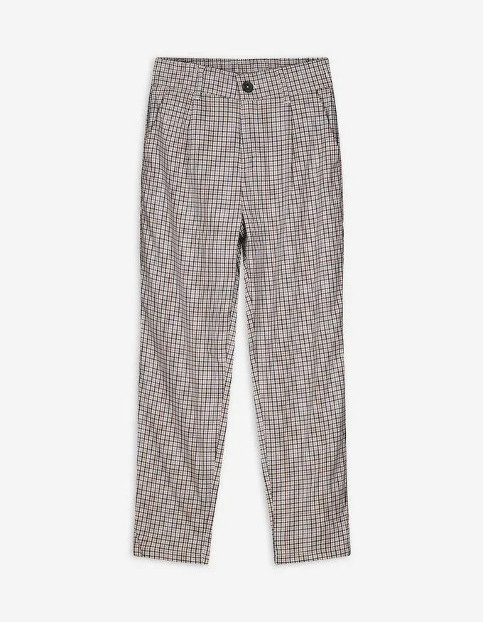 Kalhoty chino - Rovný střih Straight Fit - béžová