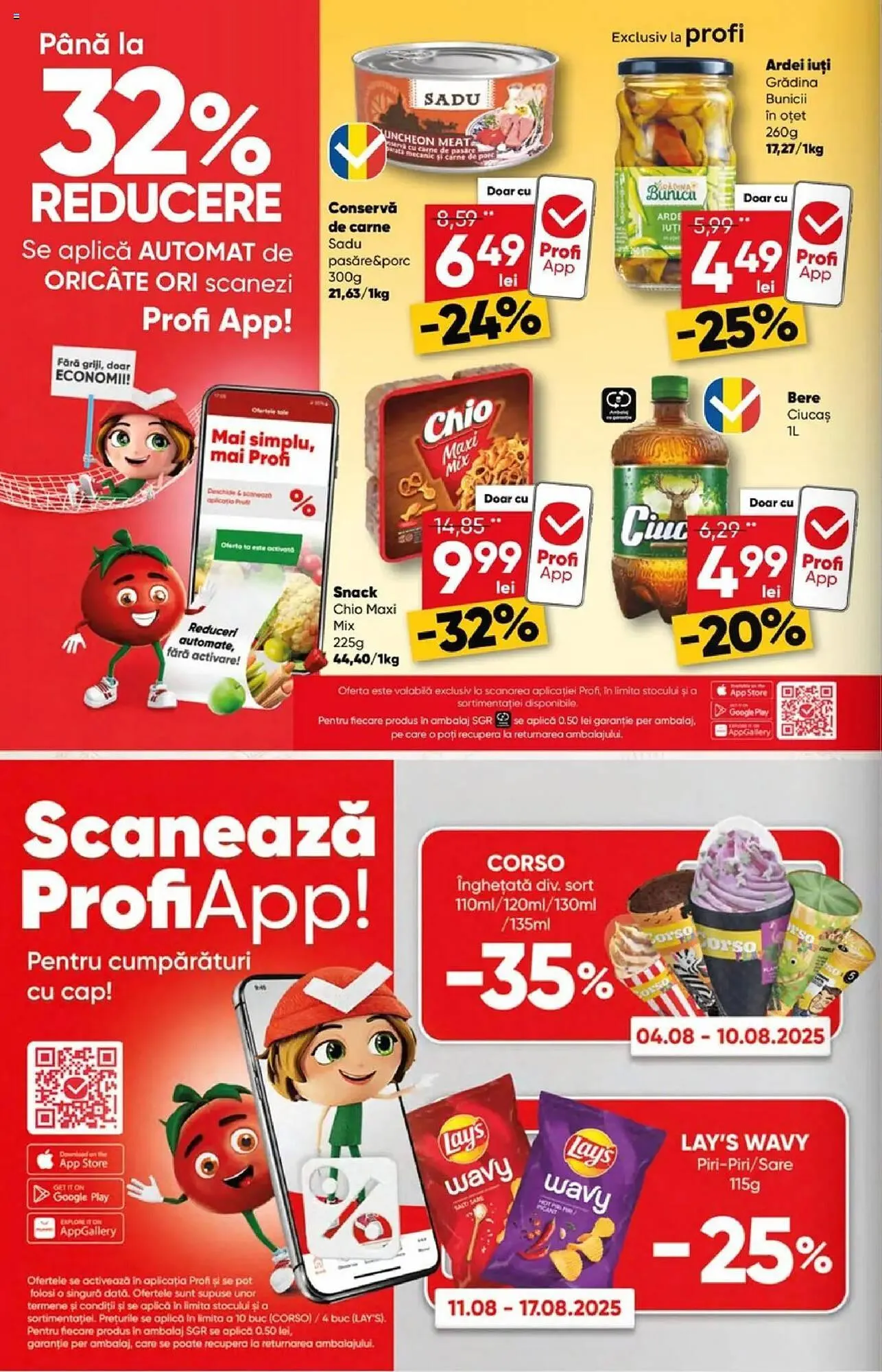 Catalog Catalog PROFI de la 5 august până la 19 august 2025 - Revista Pagina 8