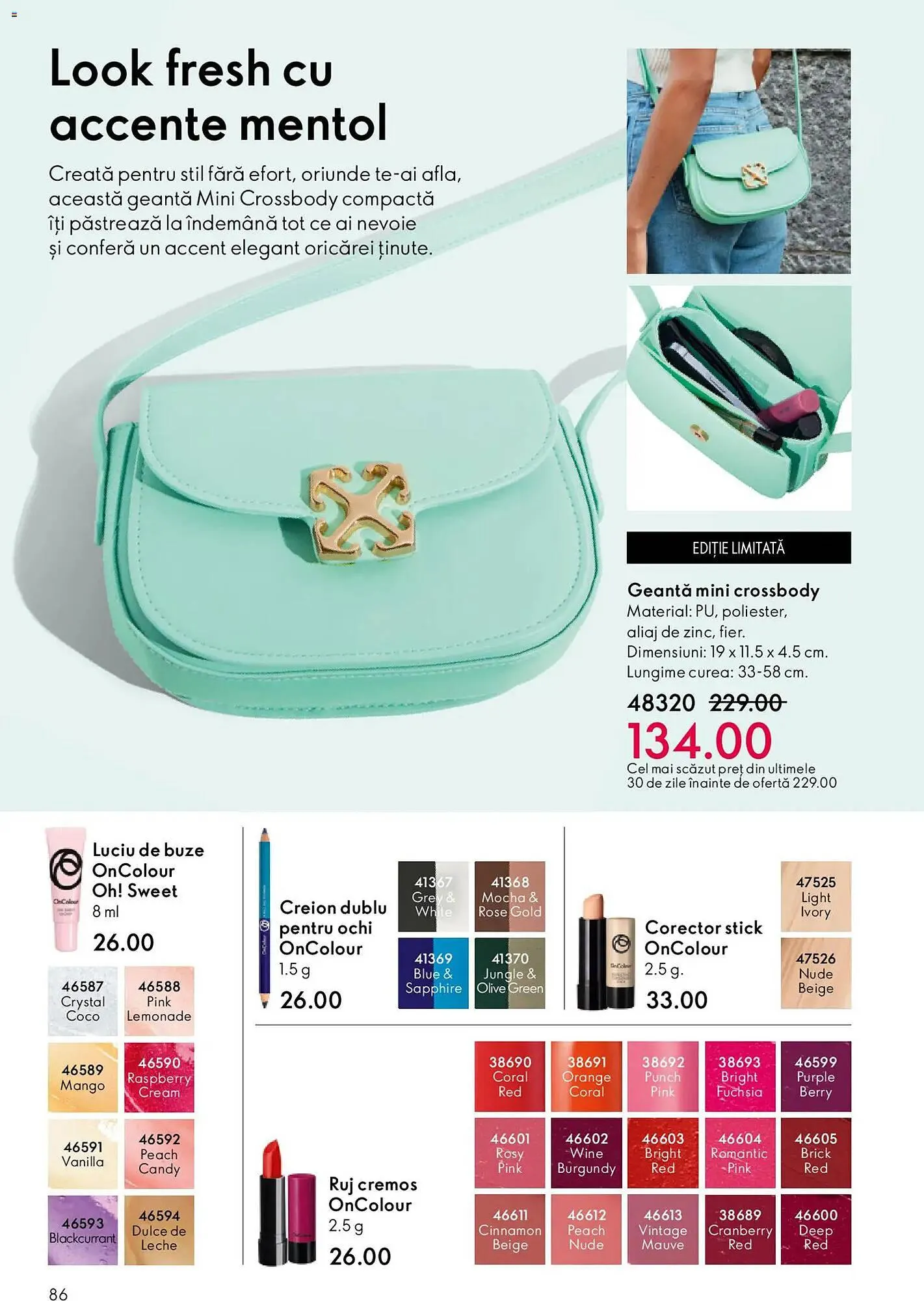 Catalog Catalog Oriflame de la 26 mai până la 16 iunie 2026 - Revista Pagina 86