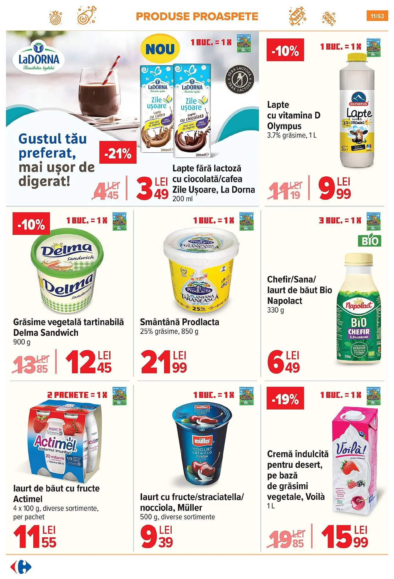 Catalog Catalog Carrefour de la 1 octombrie până la 14 octombrie 2025 - Revista Pagina 12