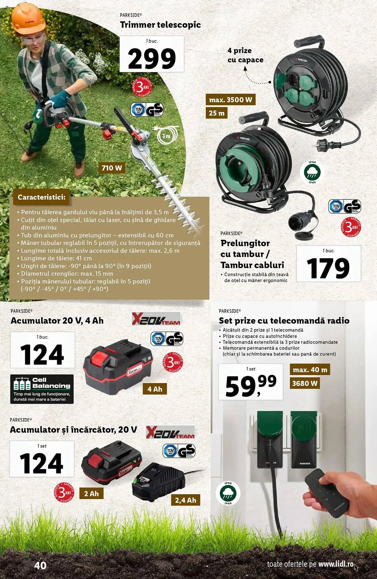 Catalog Catalog Lidl de la 24 februarie până la 13 aprilie 2025 - Revista Pagina 40