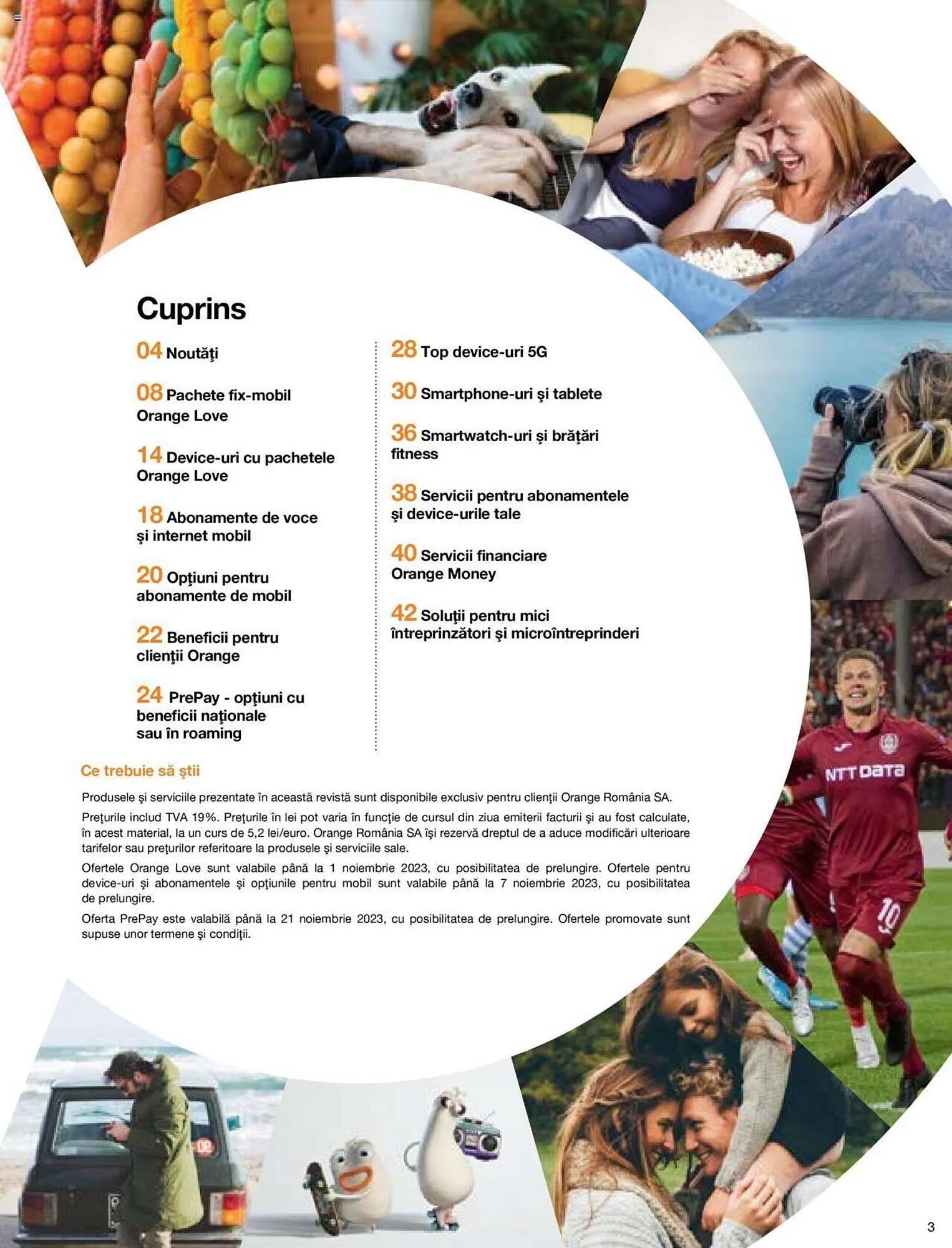 Catalog Orange catalog de la 5 septembrie până la 21 noiembrie 2023 - Revista Pagina 3