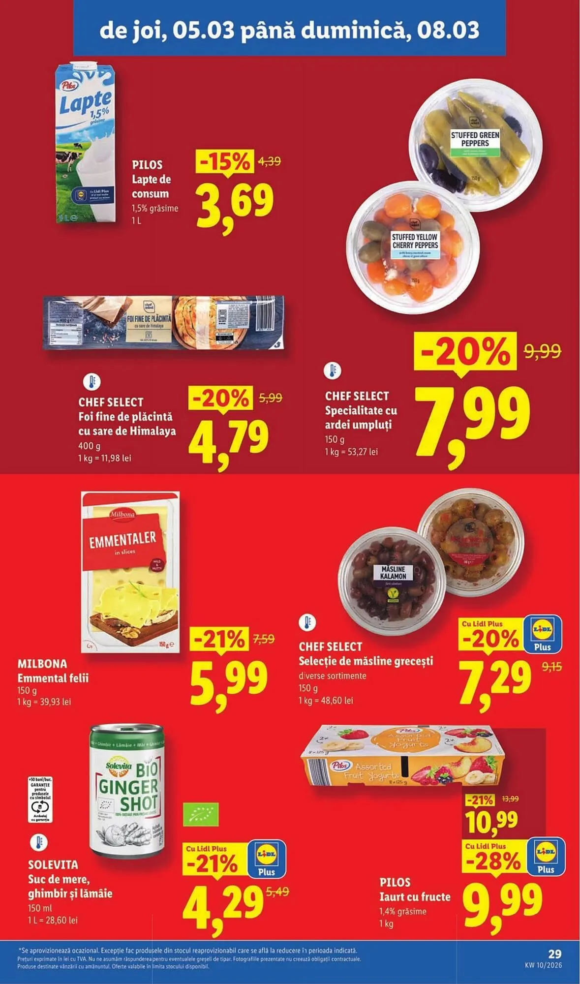 Catalog Catalog Lidl de la 2 martie până la 8 martie 2026 - Revista Pagina 29