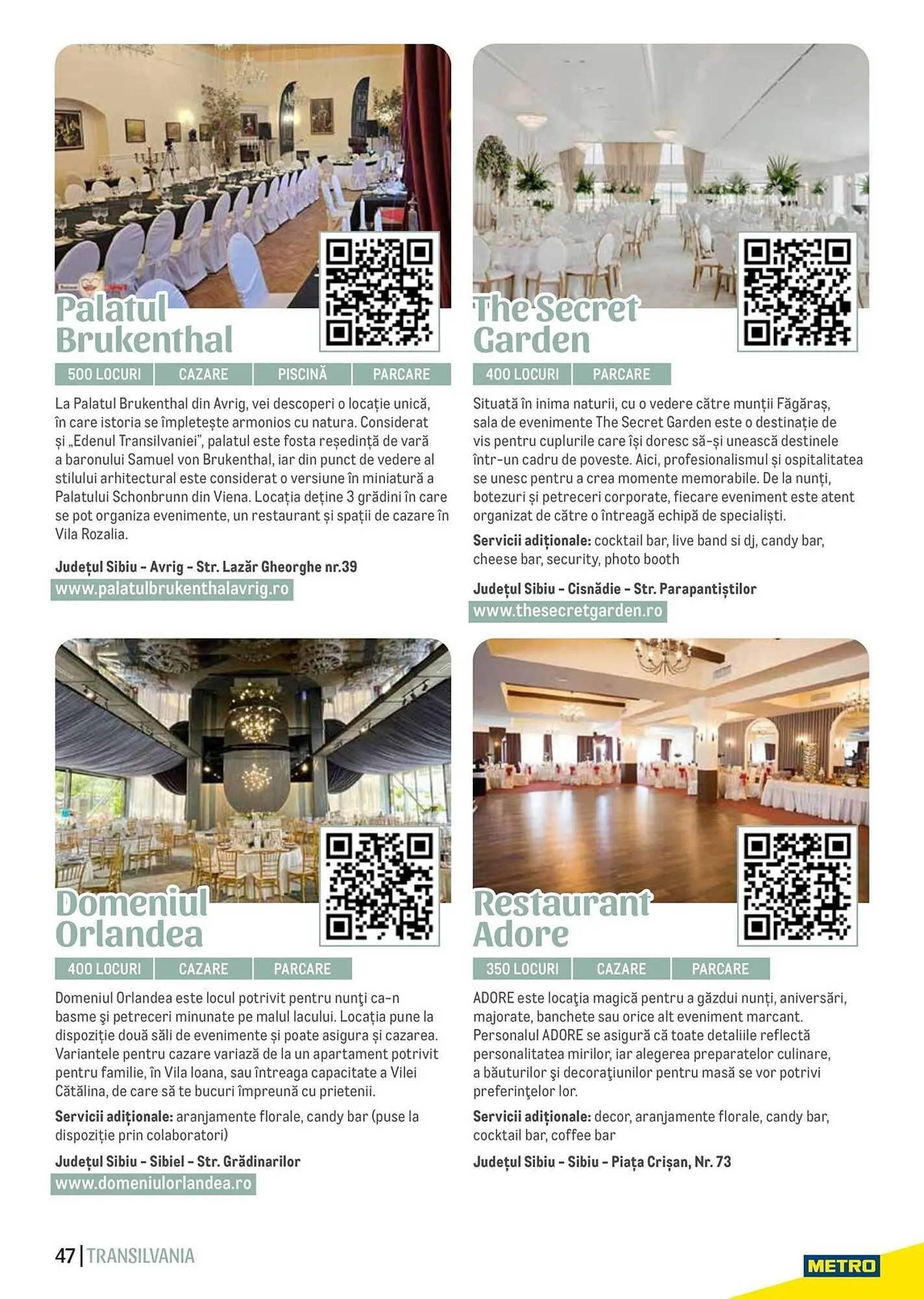 Catalog Catalog Metro de la 9 aprilie până la 31 decembrie 2025 - Revista Pagina 47