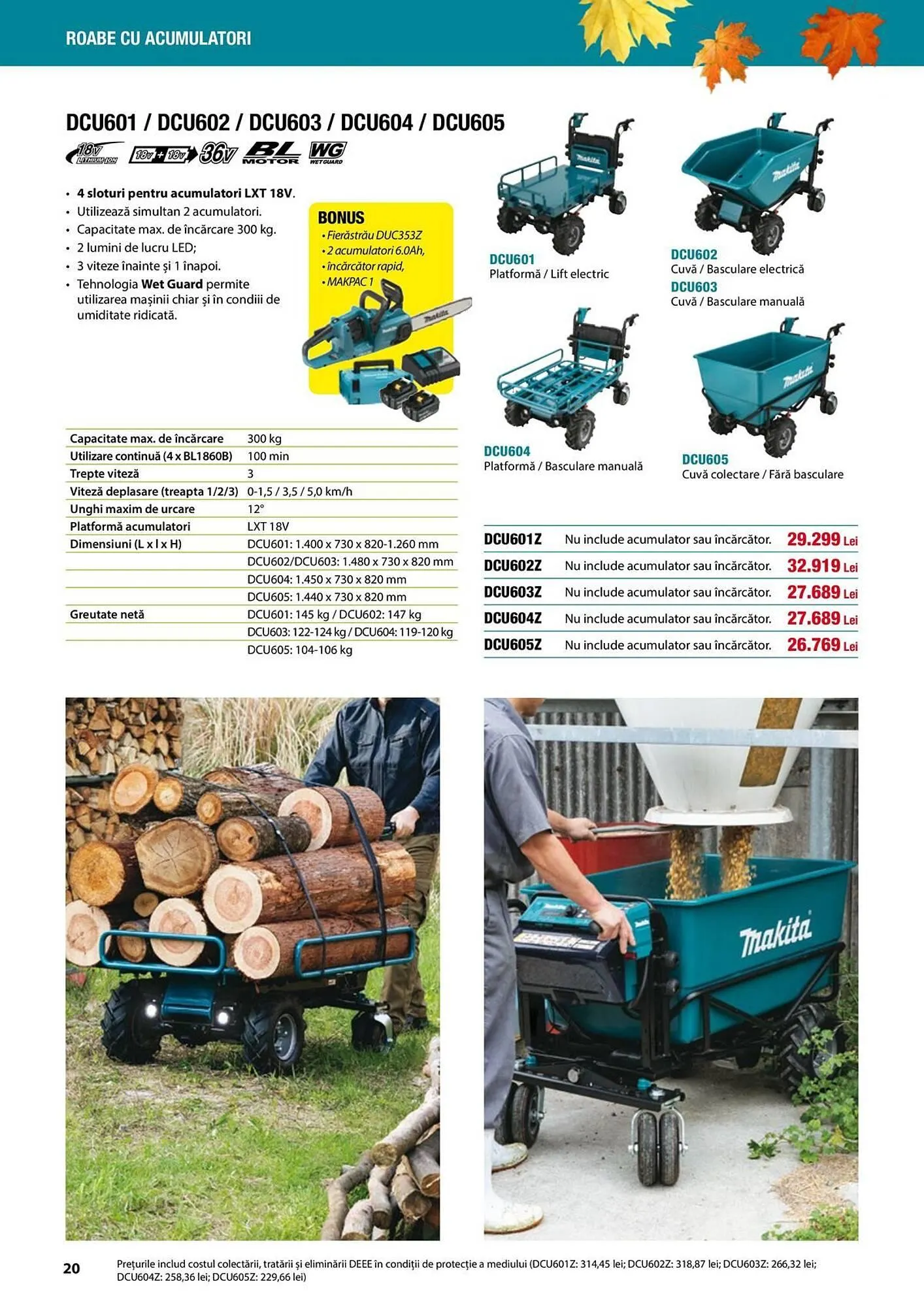 Catalog Catalog Makita de la 12 septembrie până la 24 decembrie 2025 - Revista Pagina 20