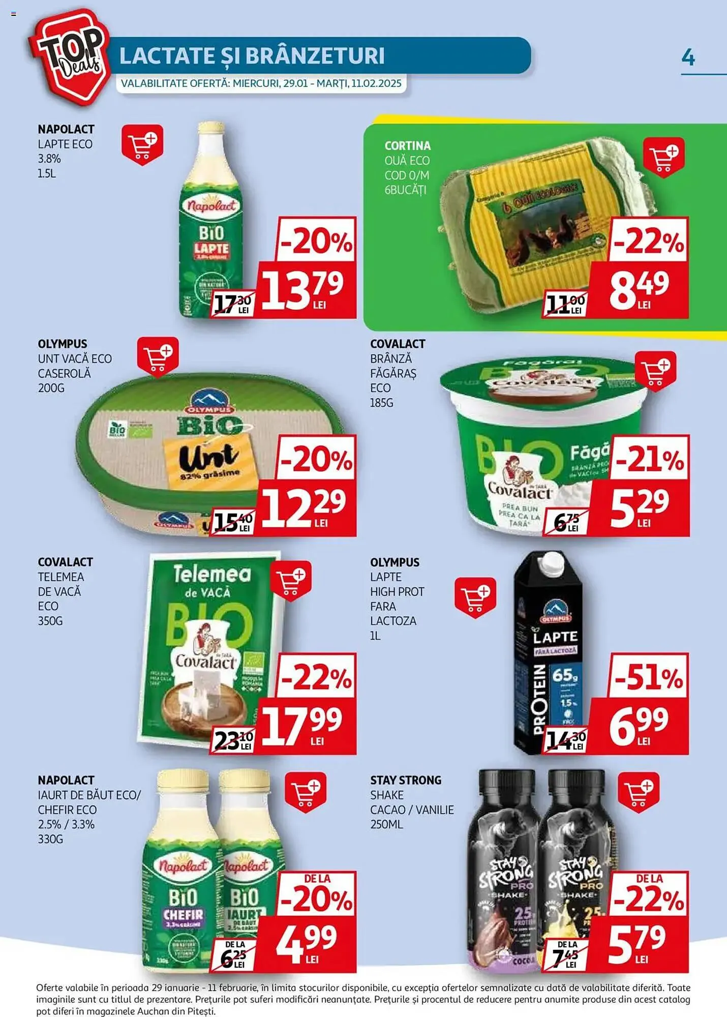 Catalog Catalog Auchan de la 29 ianuarie până la 11 februarie 2025 - Revista Pagina 4