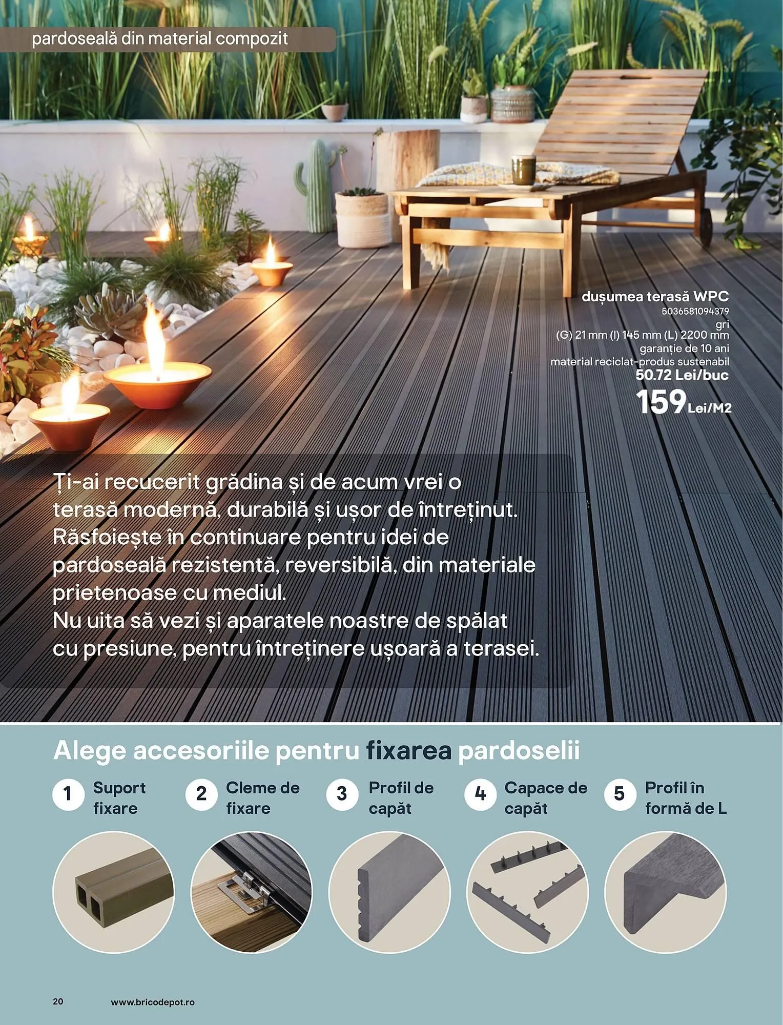Catalog Catalog Brico Depôt de la 9 mai până la 22 aprilie 2025 - Revista Pagina 20