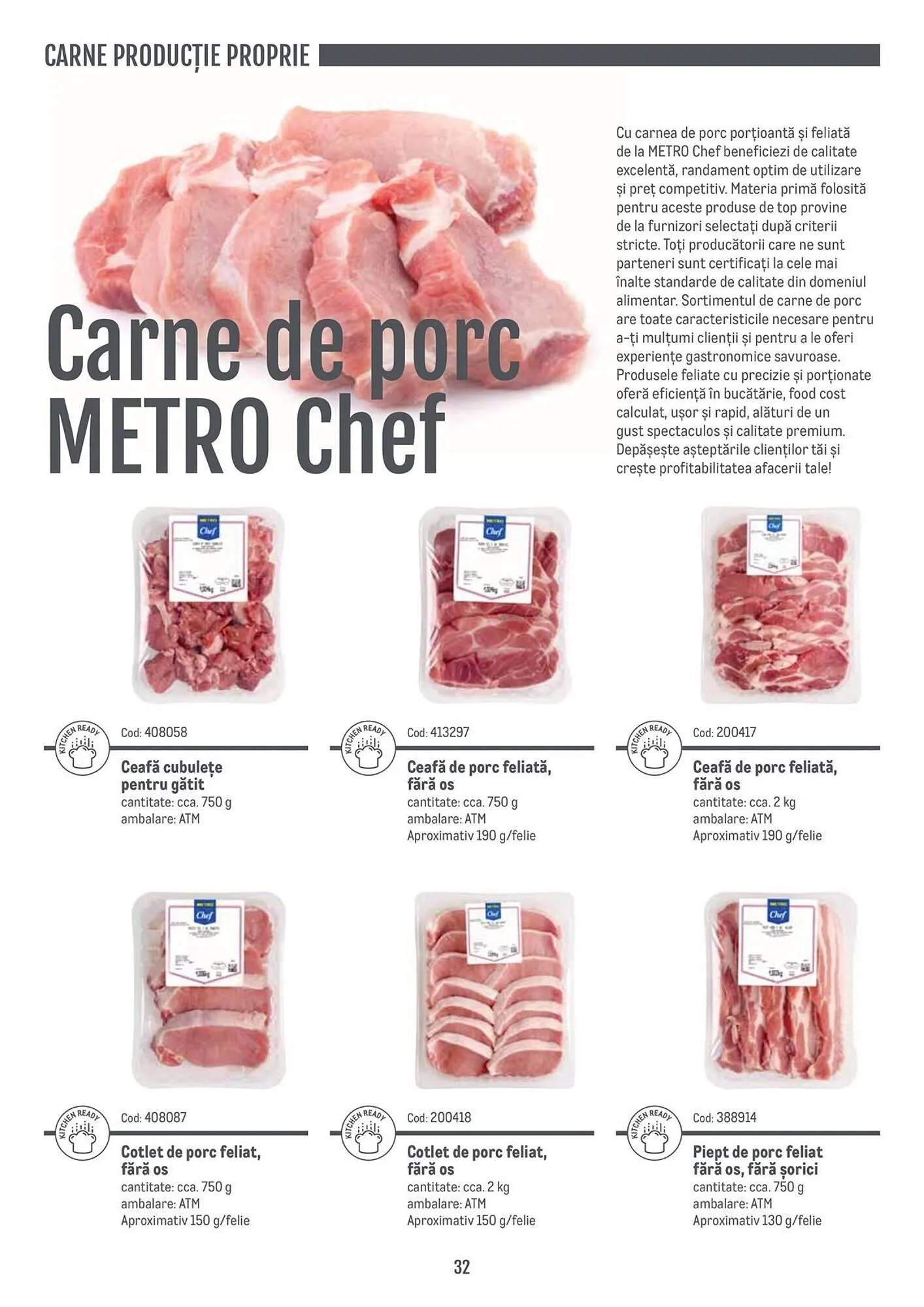Catalog Catalog Metro de la 9 aprilie până la 31 decembrie 2025 - Revista Pagina 32