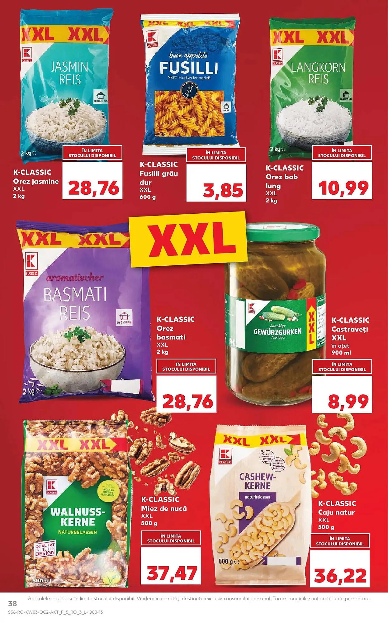 Catalog Catalog Kaufland de la 14 ianuarie până la 20 ianuarie 2026 - Revista Pagina 38