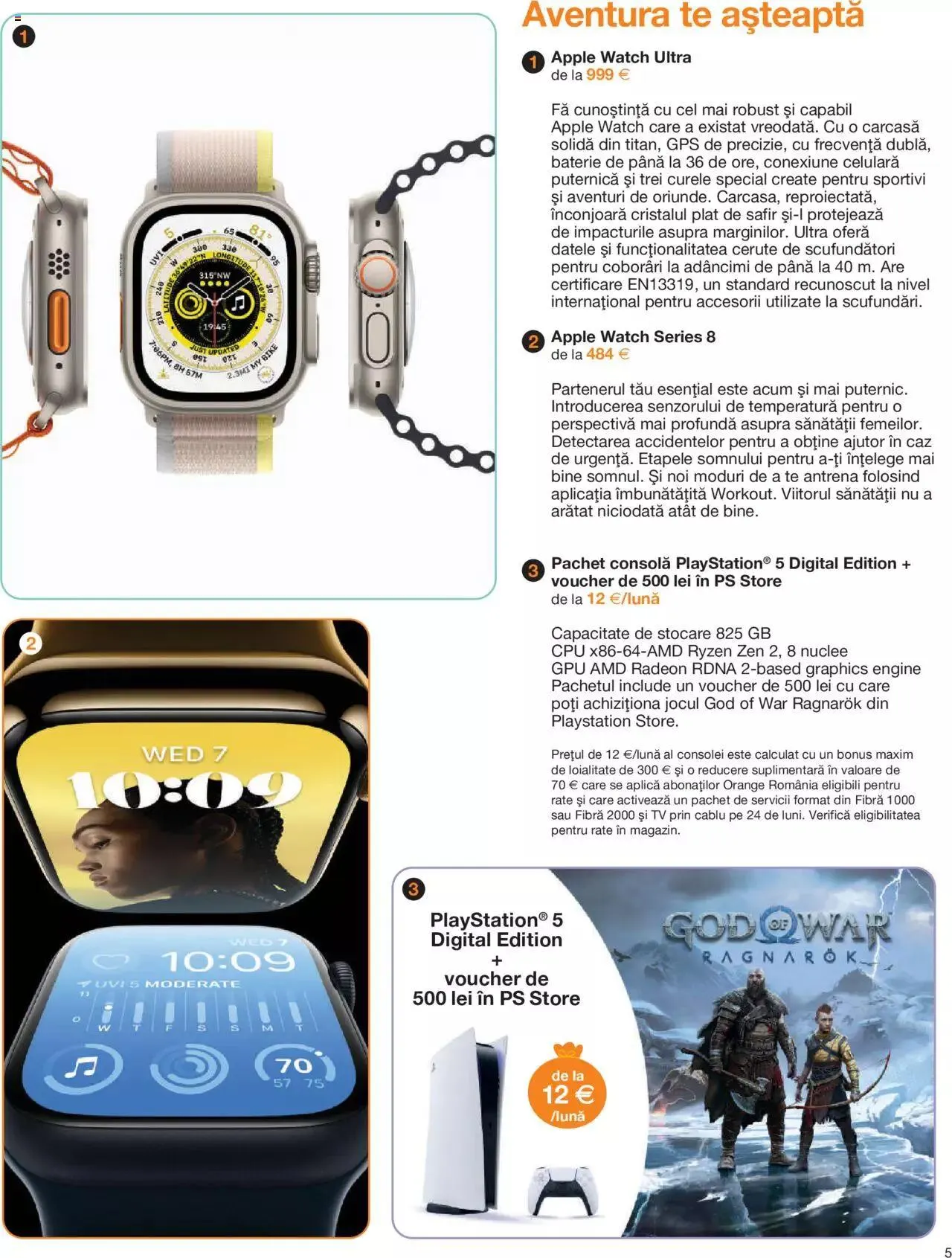 Catalog Orange - Catalog nou de la 21 decembrie până la 31 decembrie 2023 - Revista Pagina 5