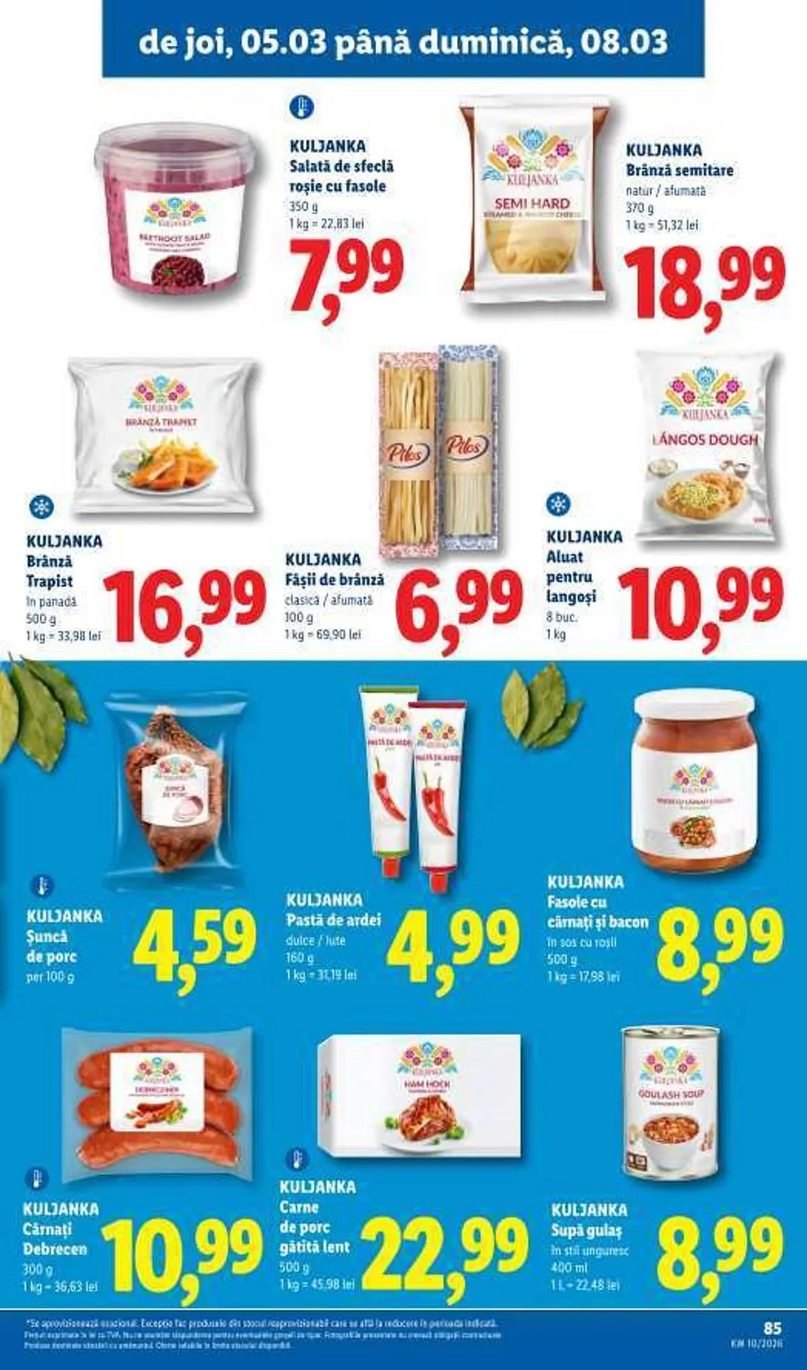Catalog Catalog Lidl de la 2 martie până la 8 martie 2026 - Revista Pagina 85