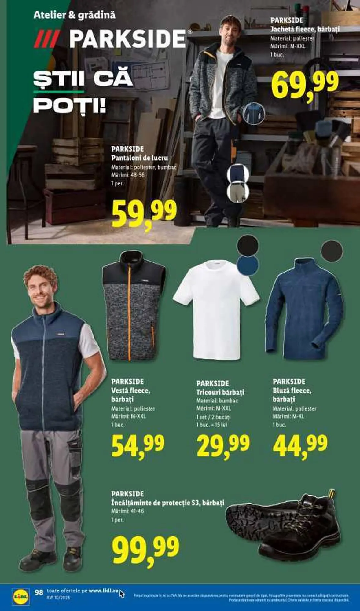 Catalog Catalog Lidl de la 2 martie până la 8 martie 2026 - Revista Pagina 98