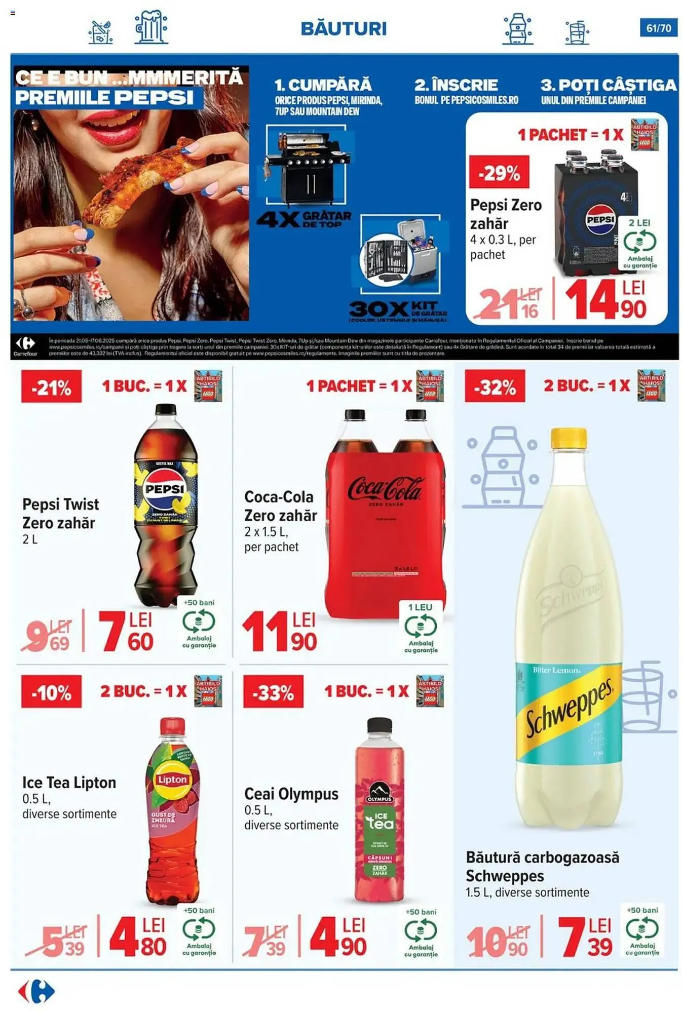 Catalog Catalog Carrefour de la 20 mai până la 3 iunie 2025 - Revista Pagina 61