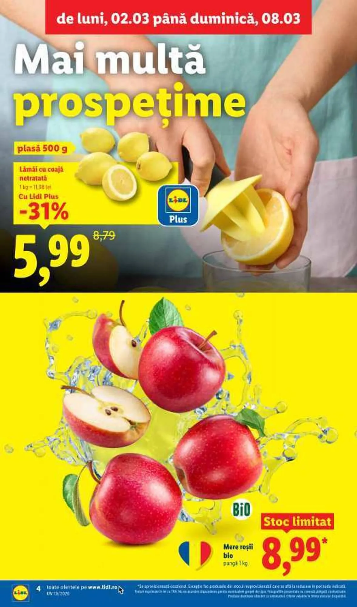 Catalog Catalog Lidl de la 2 martie până la 8 martie 2026 - Revista Pagina 4