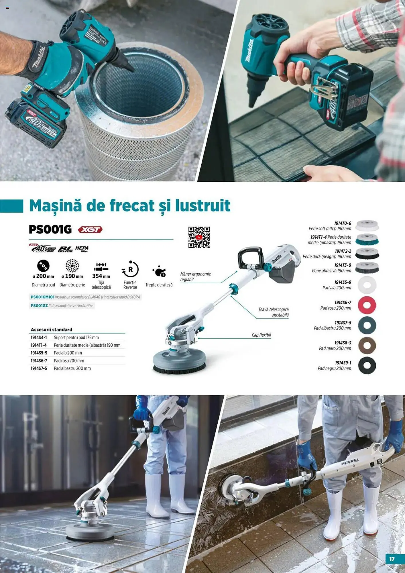 Catalog Catalog Makita de la 22 septembrie până la 30 septembrie 2026 - Revista Pagina 17