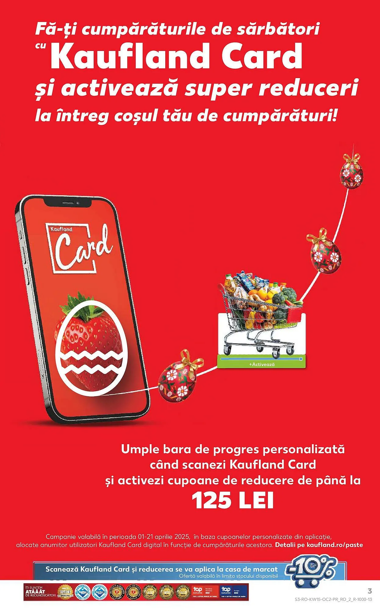 Catalog Catalog Kaufland de la 9 aprilie până la 15 aprilie 2025 - Revista Pagina 3