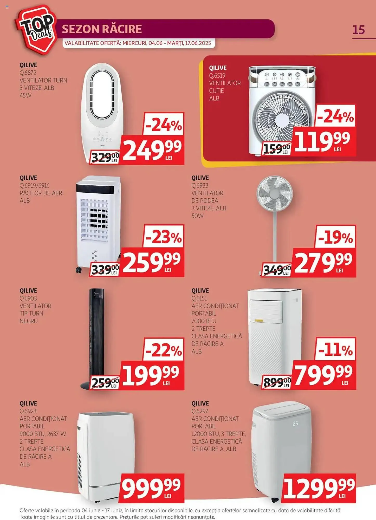 Catalog Catalog Auchan de la 4 iunie până la 17 iunie 2025 - Revista Pagina 15