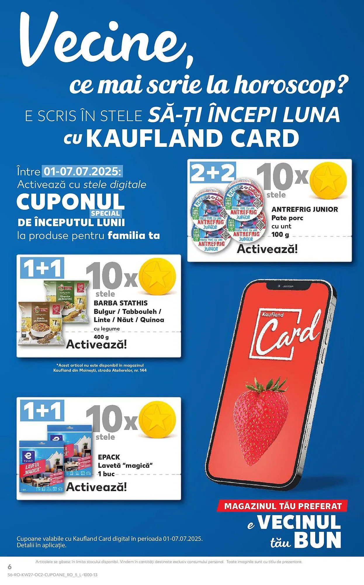 Catalog Catalog Kaufland de la 30 iunie până la 8 iulie 2025 - Revista Pagina 6