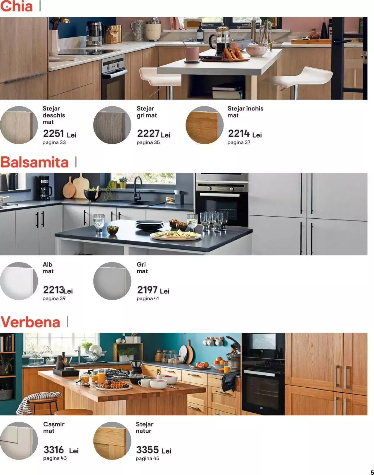 Catalog Brico Depot catalog - Bucătării modulare de la 1 ianuarie până la 31 decembrie 2023 - Revista Pagina 5