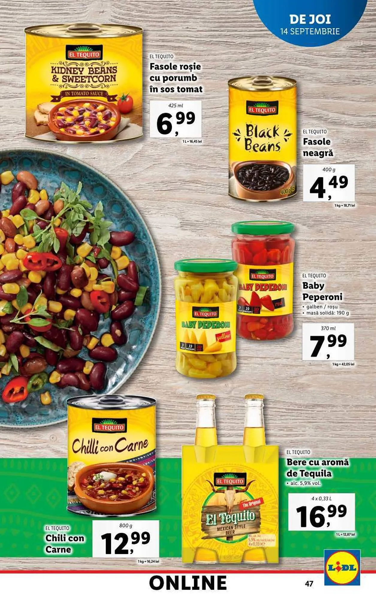 Catalog Lidl catalog de la 11 septembrie până la 17 septembrie 2023 - Revista Pagina 47