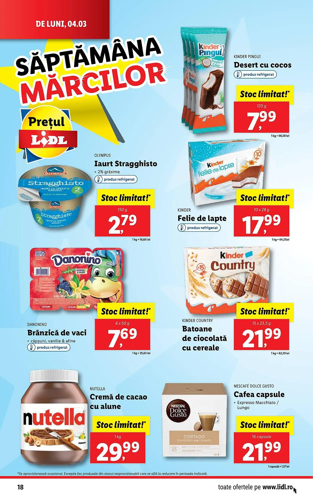 Catalog Lidl catalog de la 4 martie până la 10 martie 2024 - Revista Pagina 18