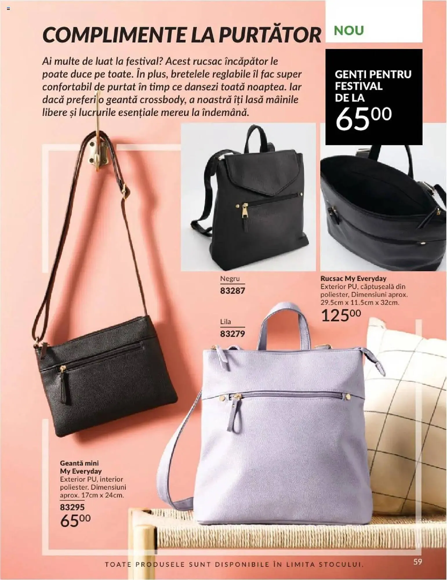 Catalog Catalog Avon de la 31 mai până la 30 iunie 2025 - Revista Pagina 59