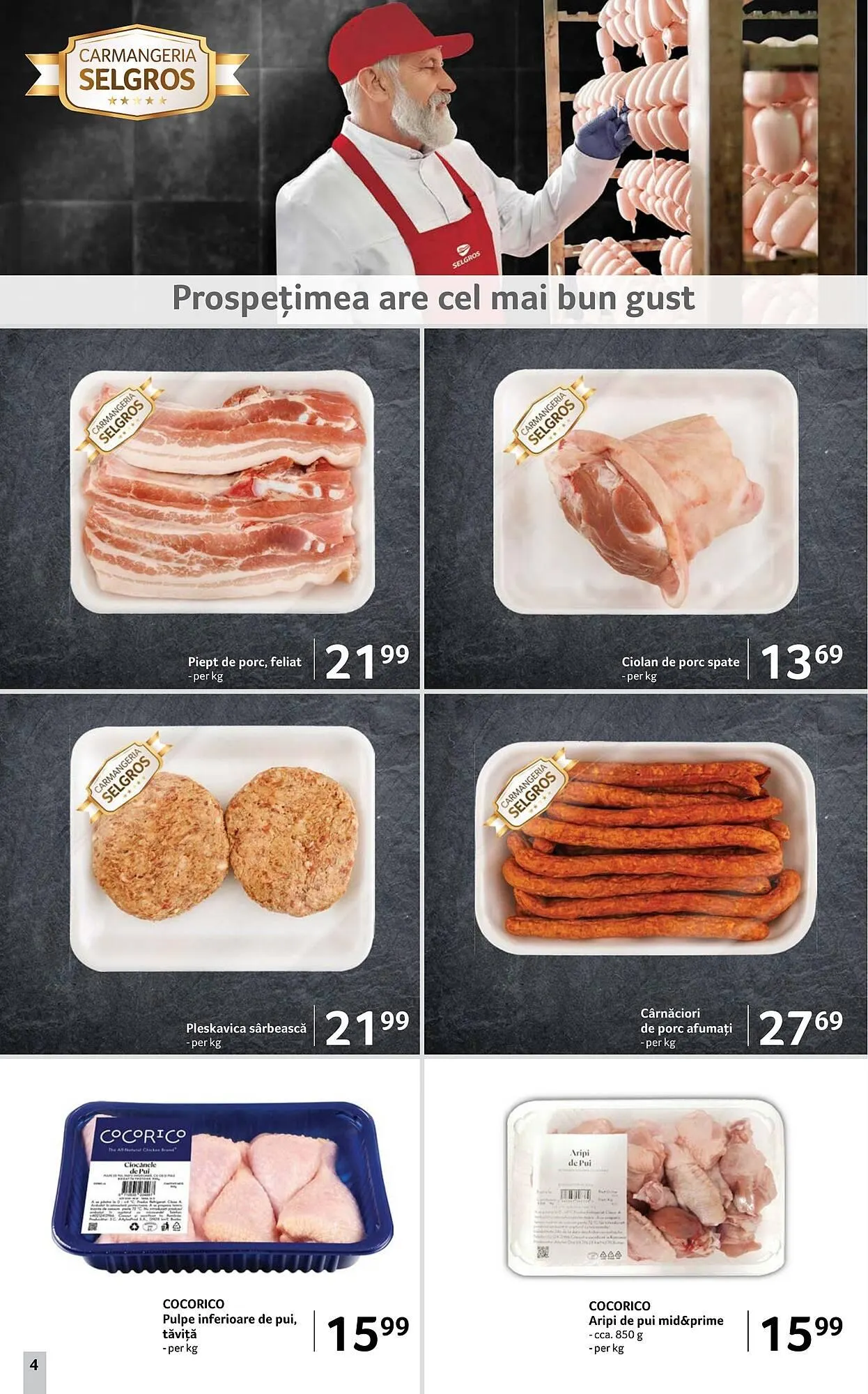 Catalog Catalog Selgros de la 18 aprilie până la 1 mai 2025 - Revista Pagina 4