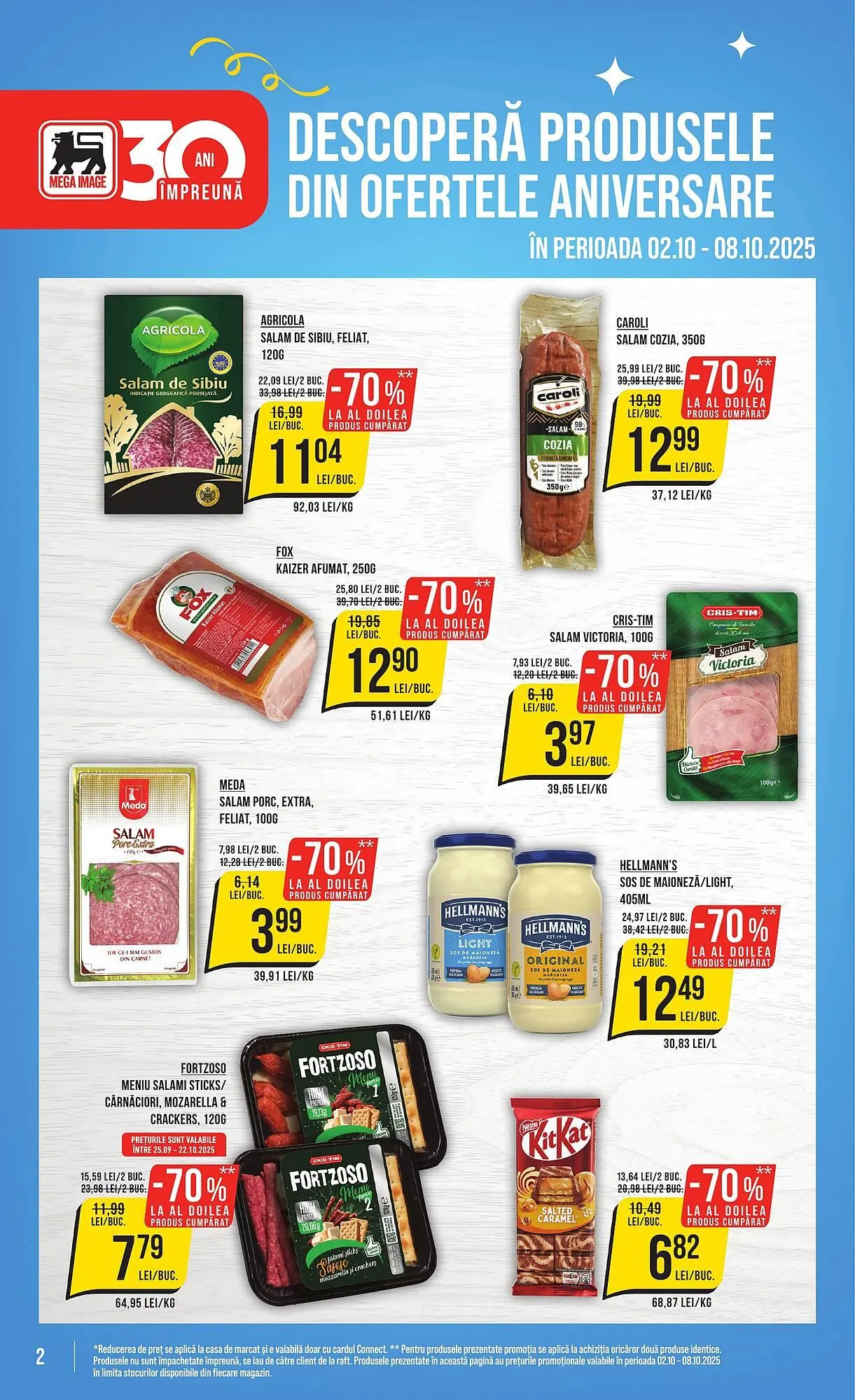 Catalog Catalog Mega Image de la 2 octombrie până la 8 octombrie 2025 - Revista Pagina 2
