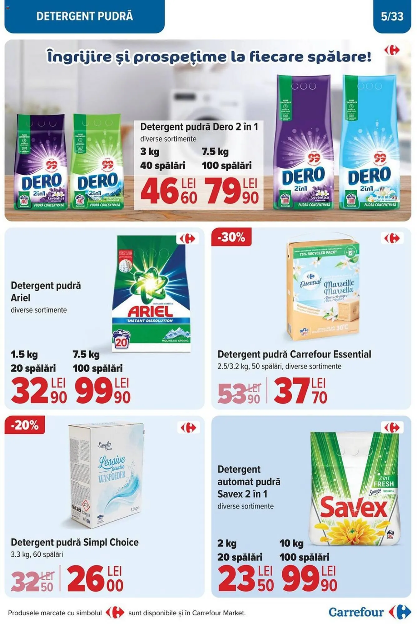 Catalog Carrefour catalog de la 3 aprilie până la 16 aprilie 2024 - Revista Pagina 5