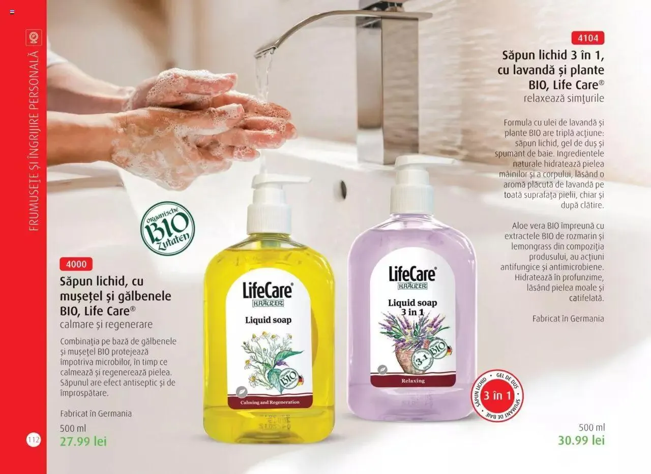 Catalog Life Care - Catalog Life Care toamna 2023 - iarna 2024 de la 1 septembrie până la 31 ianuarie 2024 - Revista Pagina 114