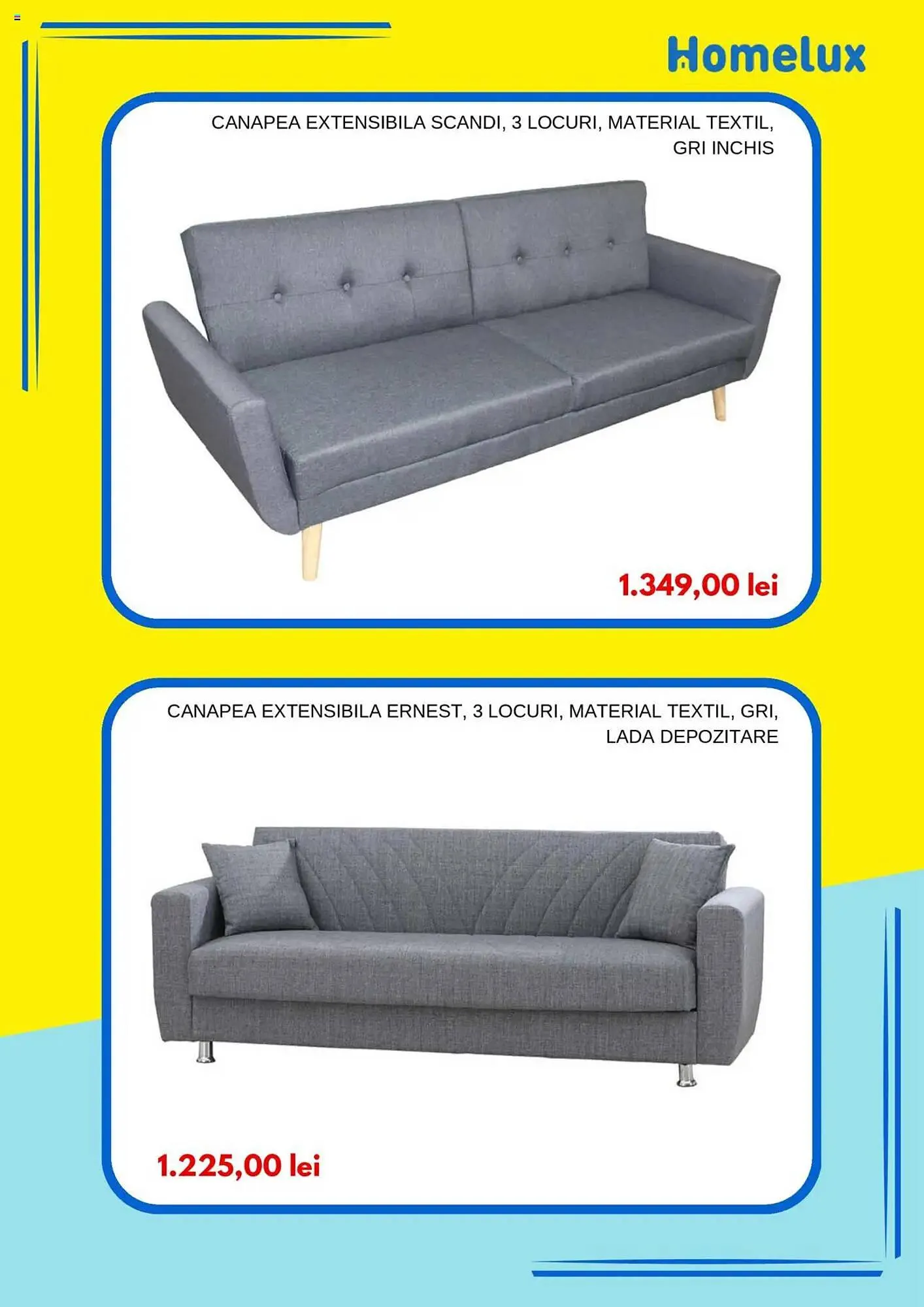 Catalog Catalog Homelux de la 14 februarie până la 31 martie 2025 - Revista Pagina 4