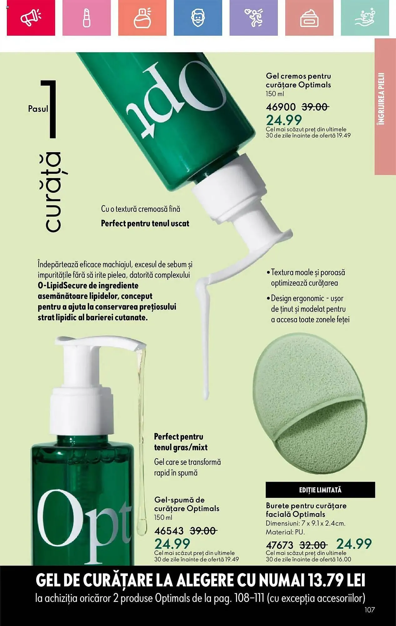 Catalog Catalog Oriflame de la 13 aprilie până la 3 mai 2025 - Revista Pagina 107