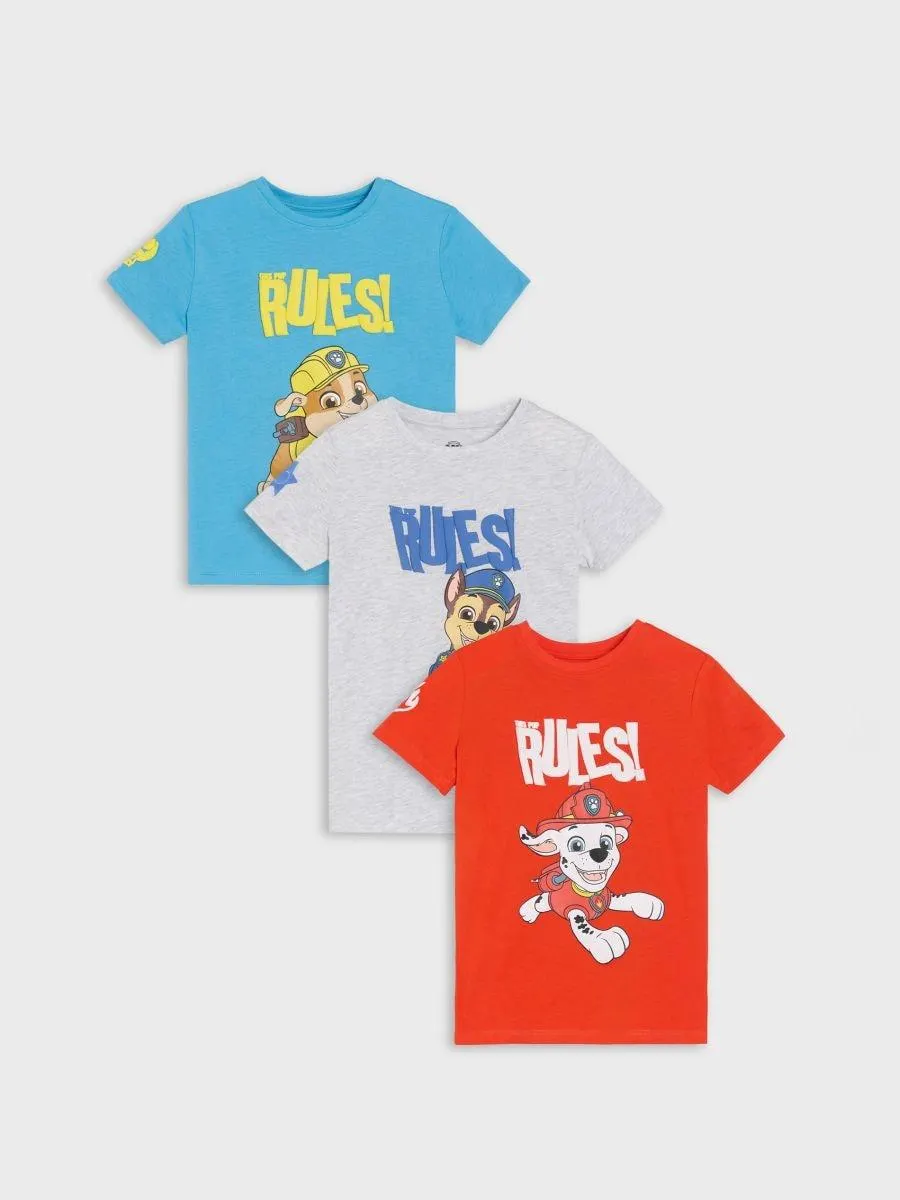 Set de 3 tricouri PAW Patrol