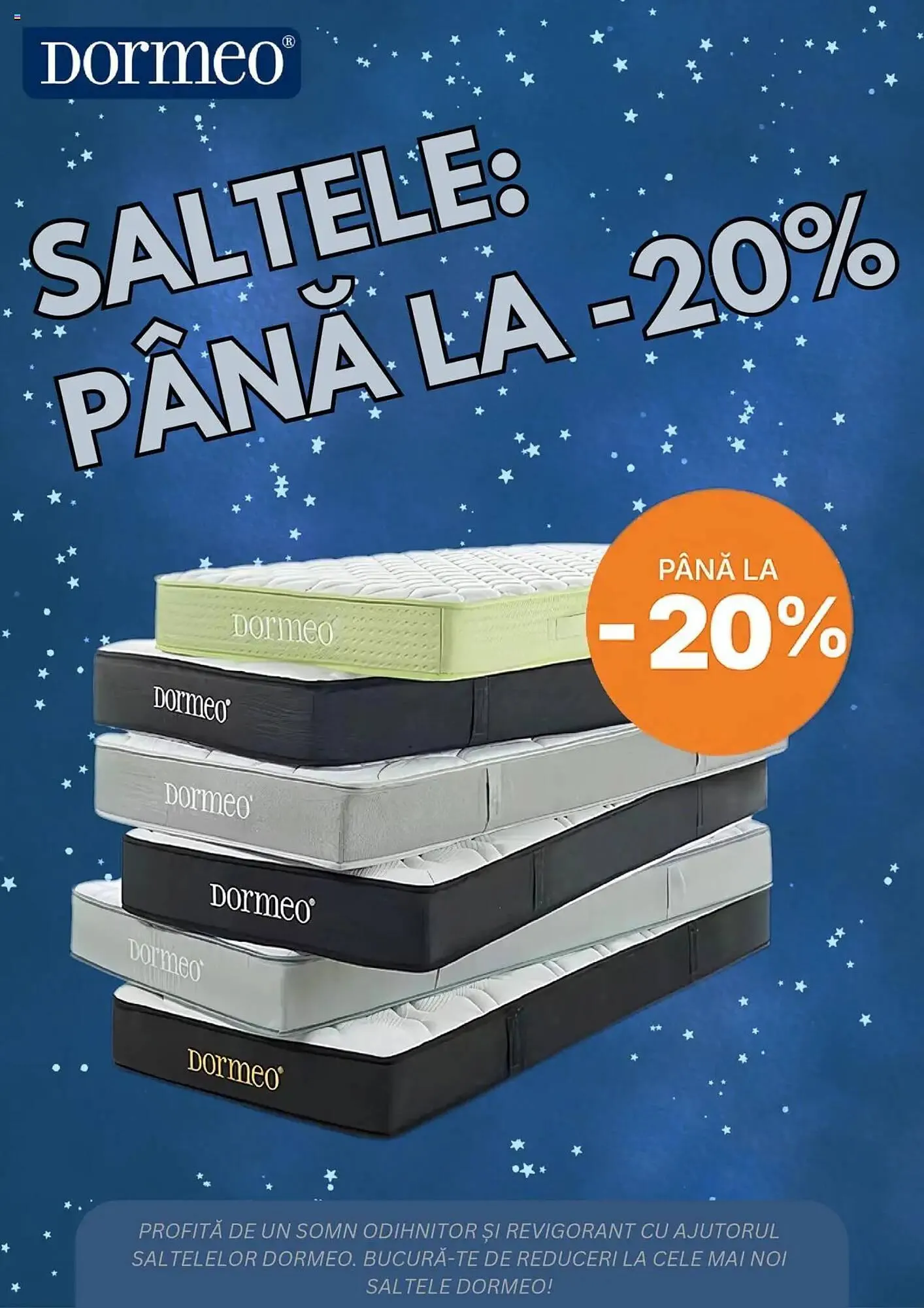 Catalog Catalog Dormeo de la 17 martie până la 24 aprilie 2025 - Revista Pagina 1