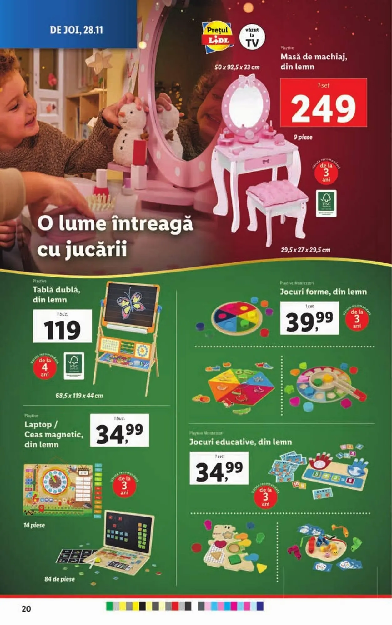 Catalog Catalog Lidl de la 25 noiembrie până la 1 decembrie 2024 - Revista Pagina 20