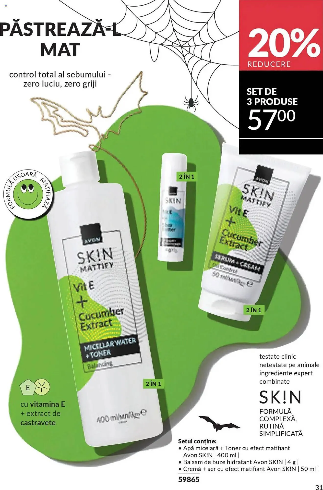 Catalog Catalog Avon de la 13 octombrie până la 31 octombrie 2025 - Revista Pagina 31