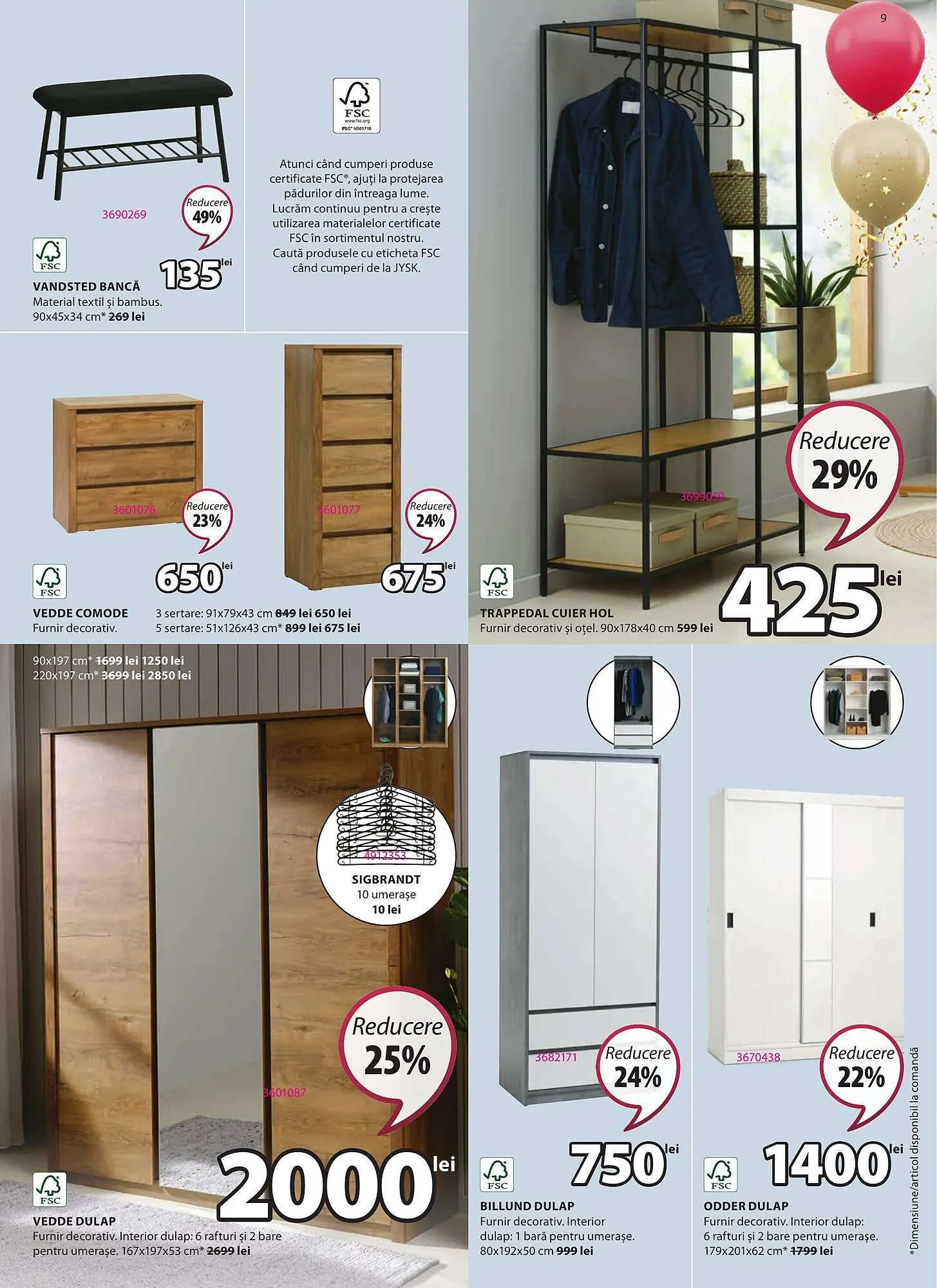 Catalog Catalog JYSK de la 7 martie până la 5 aprilie 2025 - Revista Pagina 9
