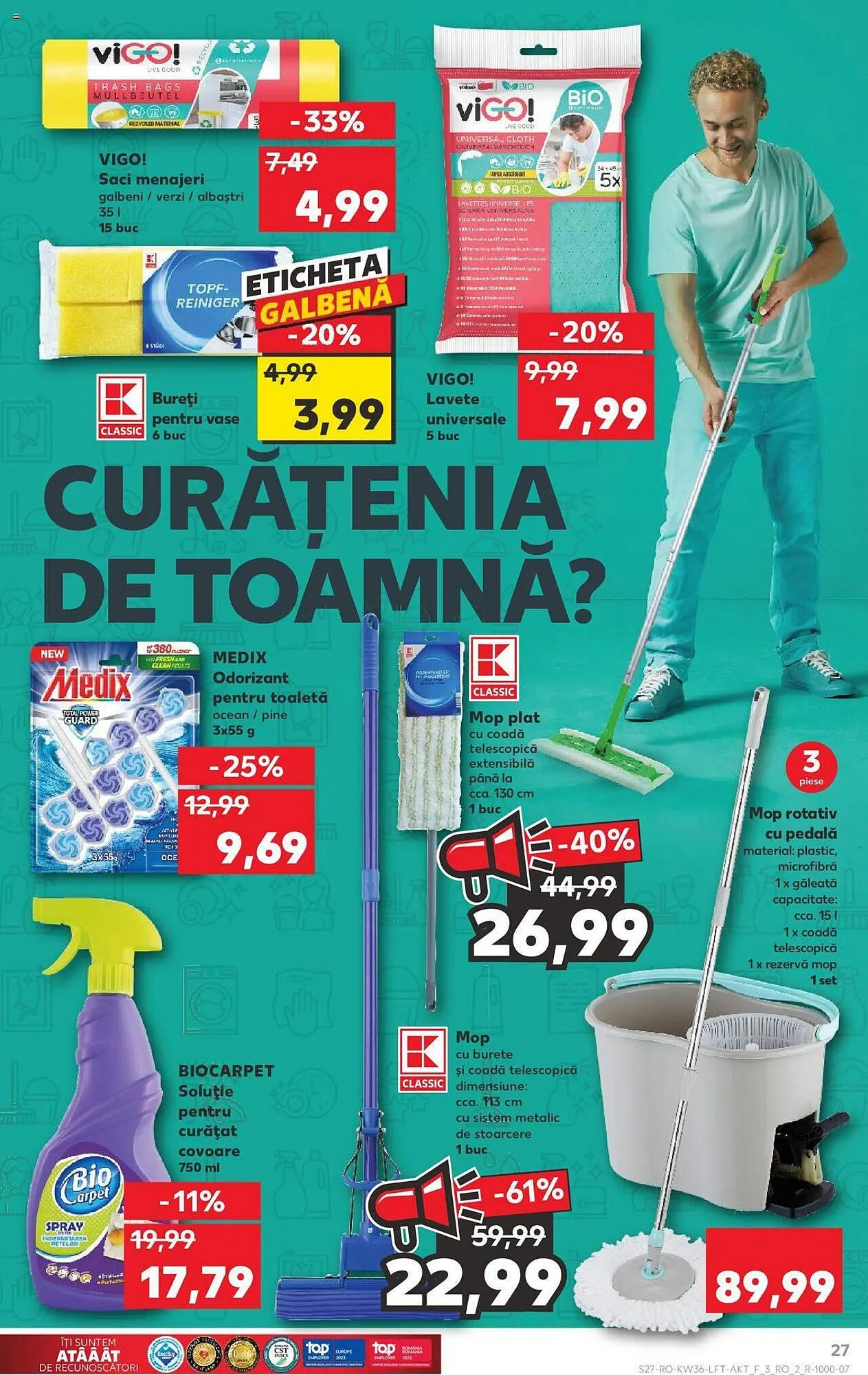 Catalog Kaufland catalog de la 6 septembrie până la 12 septembrie 2023 - Revista Pagina 27