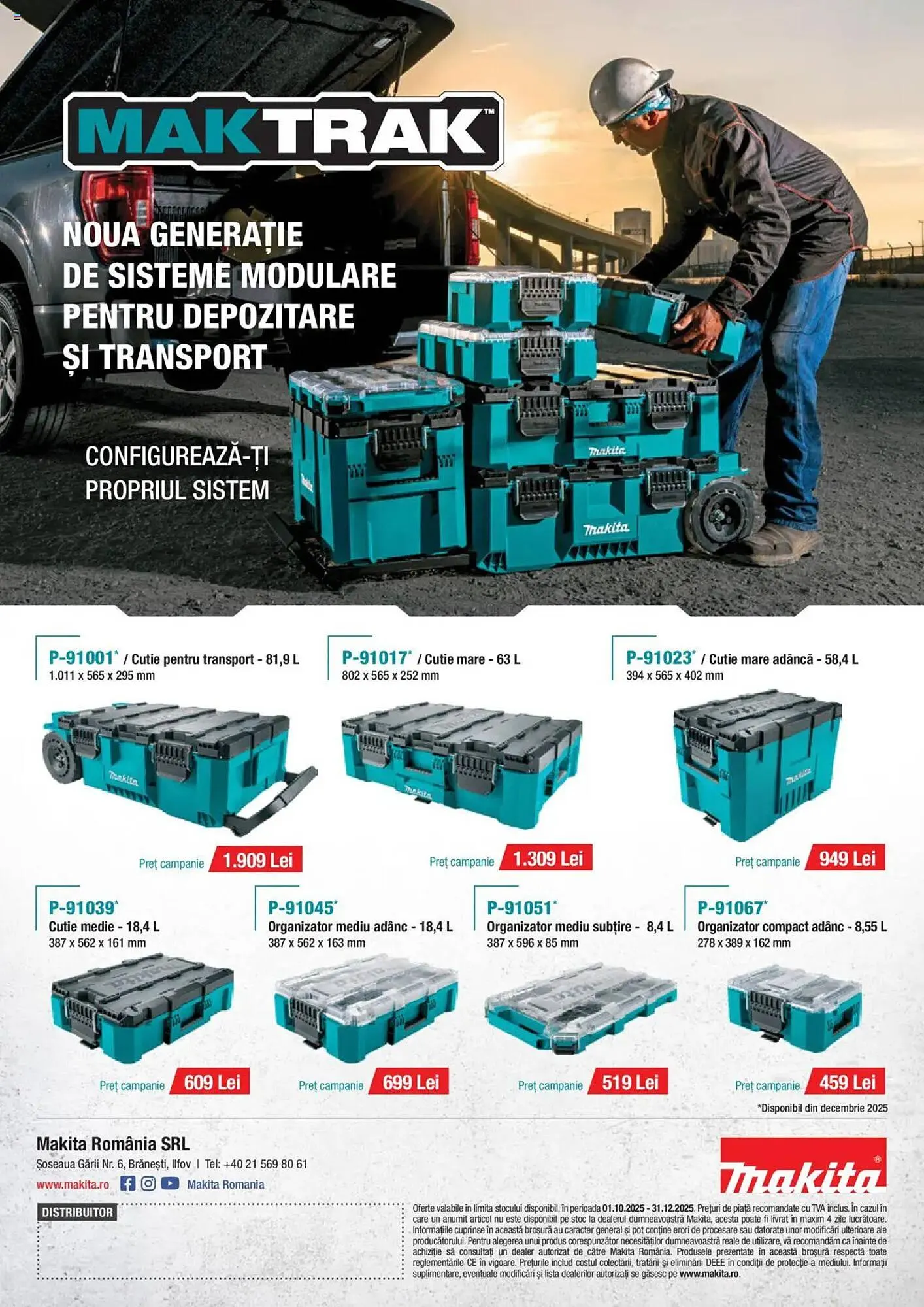 Catalog Catalog Makita de la 1 octombrie până la 31 decembrie 2025 - Revista Pagina 28