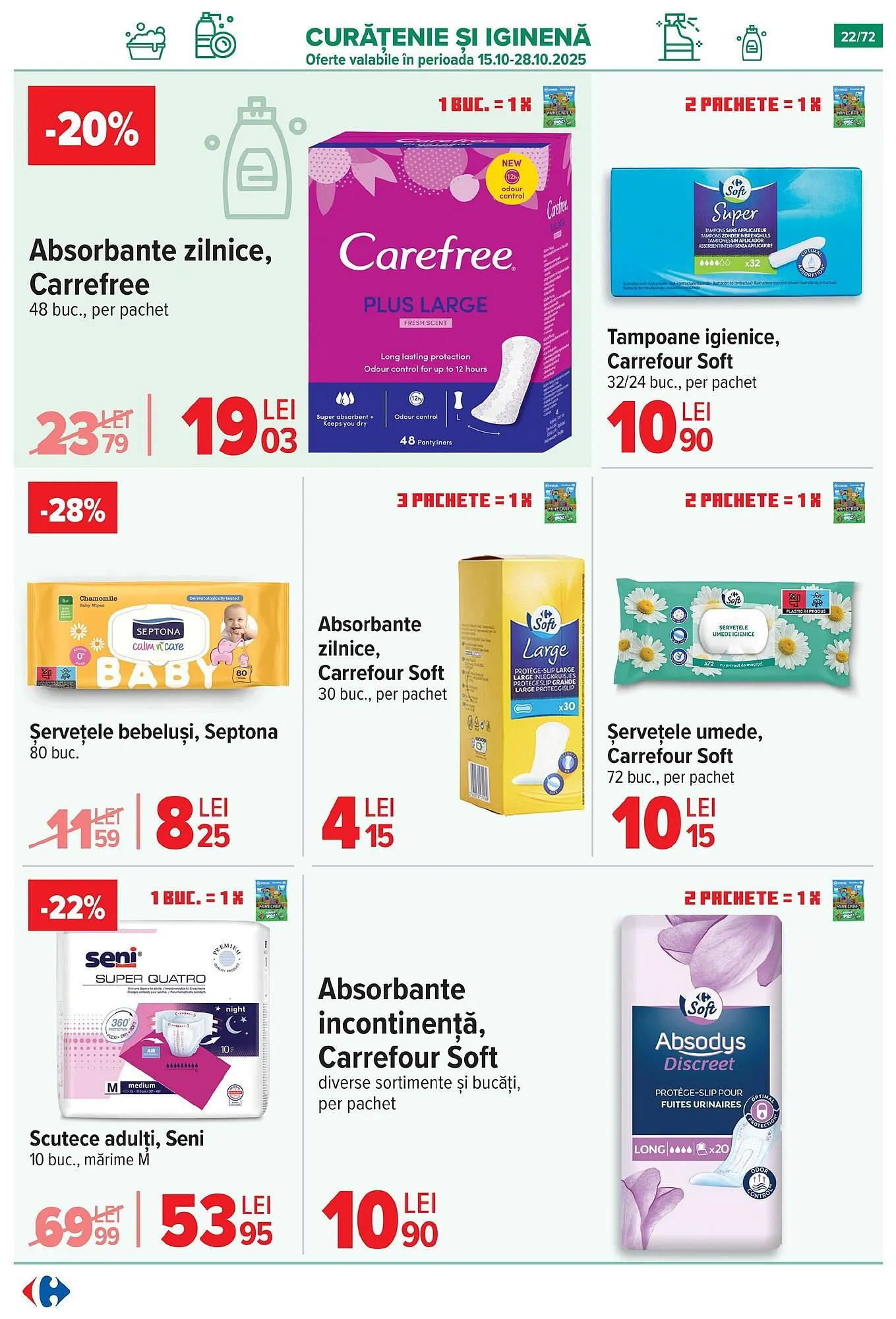 Catalog Catalog Carrefour de la 15 octombrie până la 4 noiembrie 2025 - Revista Pagina 23
