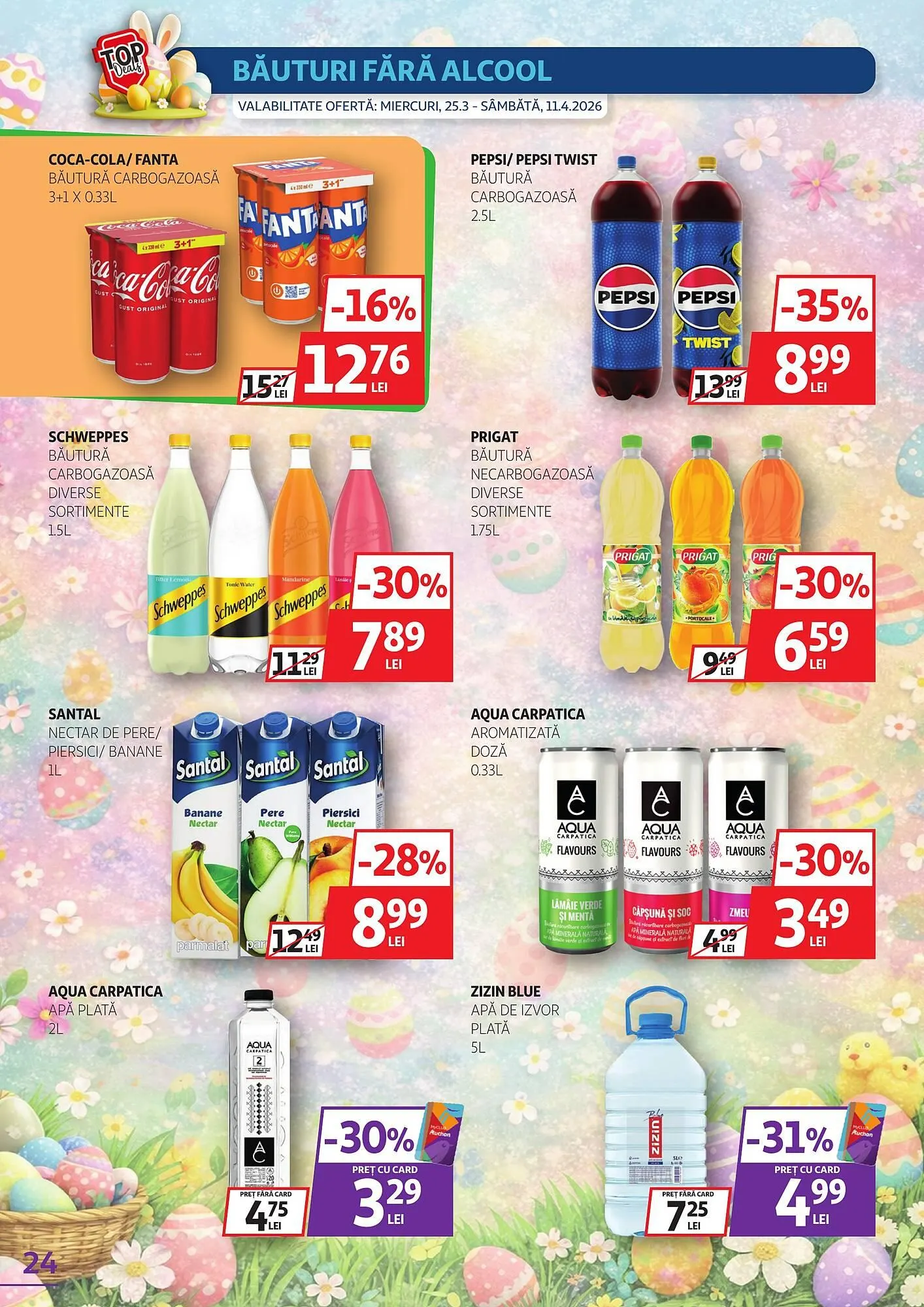 Catalog Catalog Auchan de la 25 martie până la 11 aprilie 2026 - Revista Pagina 24